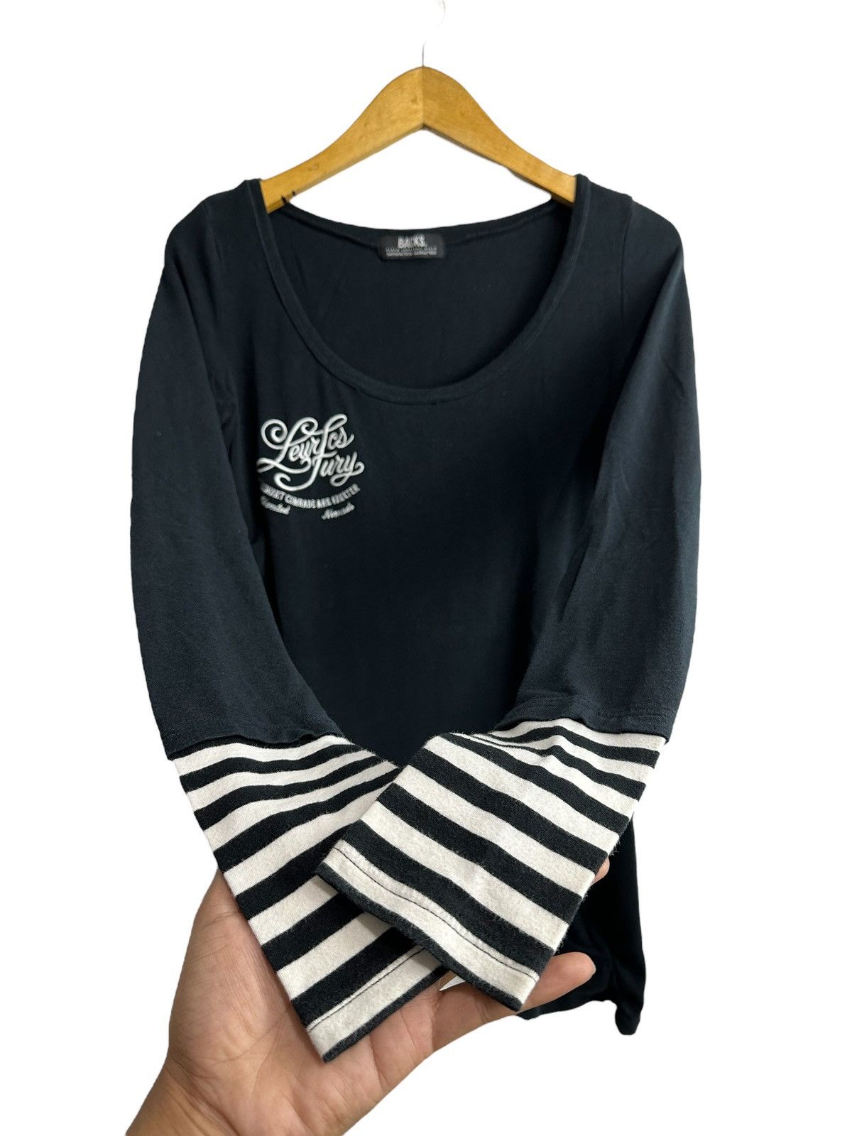 20471120 BACKS DOUBLE LAYER GOTHIC POEM IFSIXWASNINE LGB STYLE Size XS / US 0-2 / IT 36-38 - 4 Thumbnail