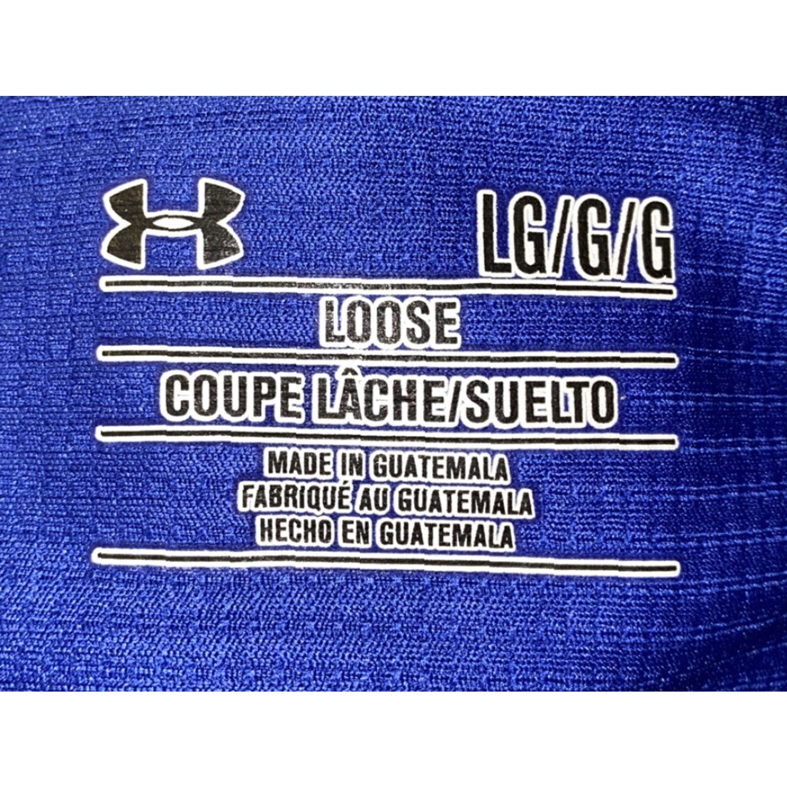 Under Armour Under Armour Mens Blue Lightweight 1/2 Zip Pullover Jacket Size L Size US L / EU 52-54 / 3 - 6 Thumbnail