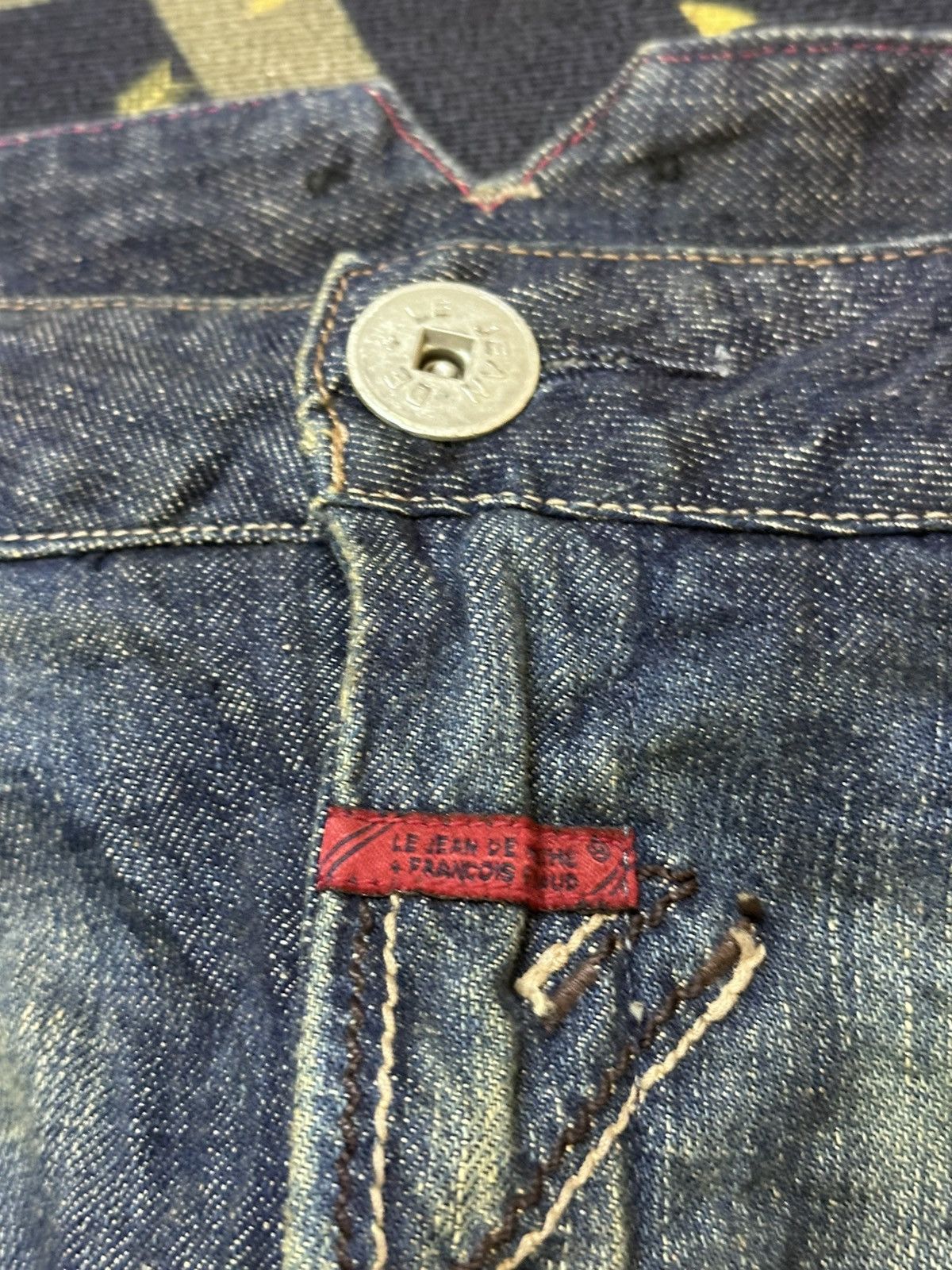 CLOSED × Marithe + Francois Girbaud Vintage Le Jean De MFG Selvedge Avant Garde Style Denim Size US 36 / EU 52 - 8 Thumbnail