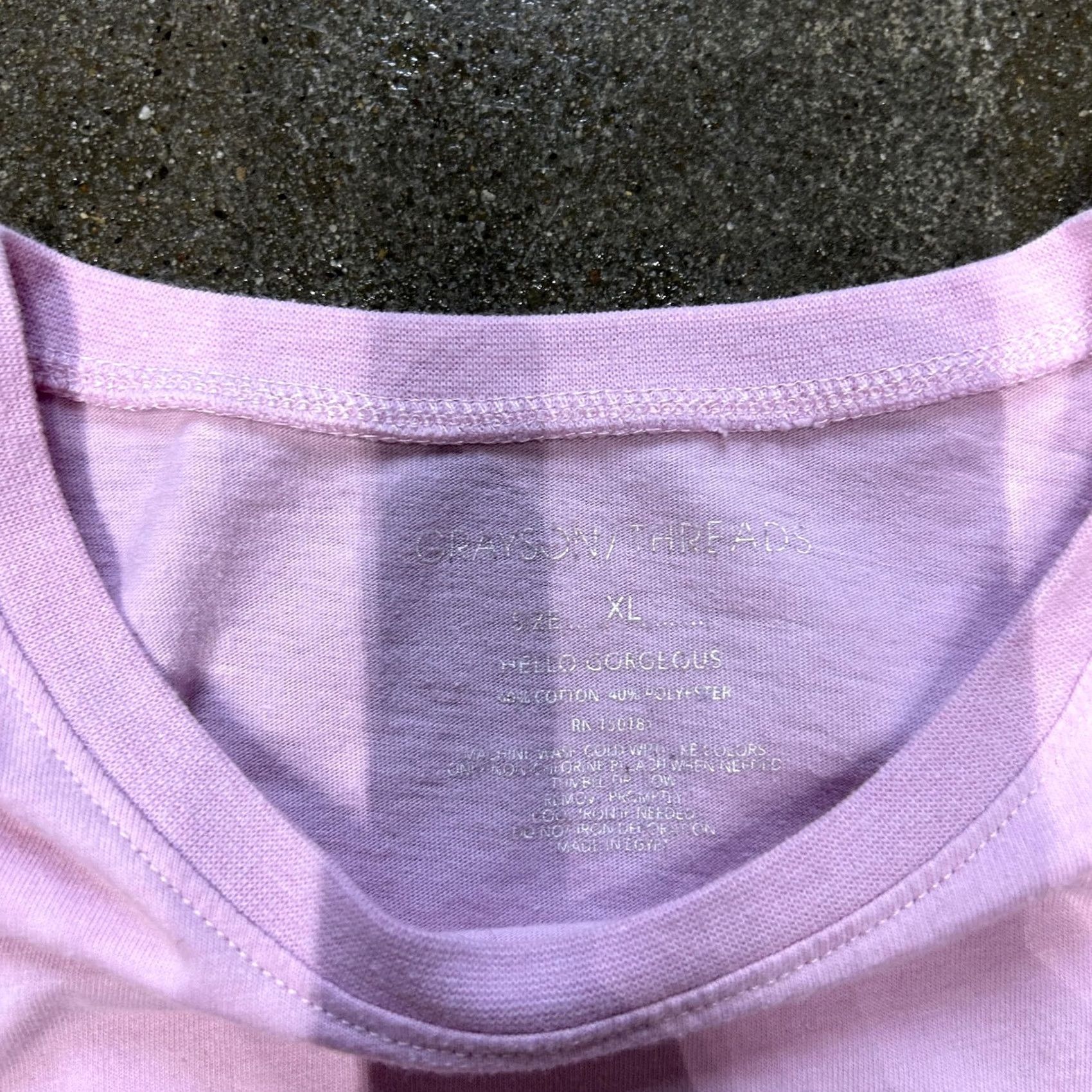 Pinko Compassion Threads Shirt Womens XL Pink Grateful Mushroom Butterfly Graphic T-Shirt Size XL / US 12-14 / IT 48-50 - 3 Thumbnail