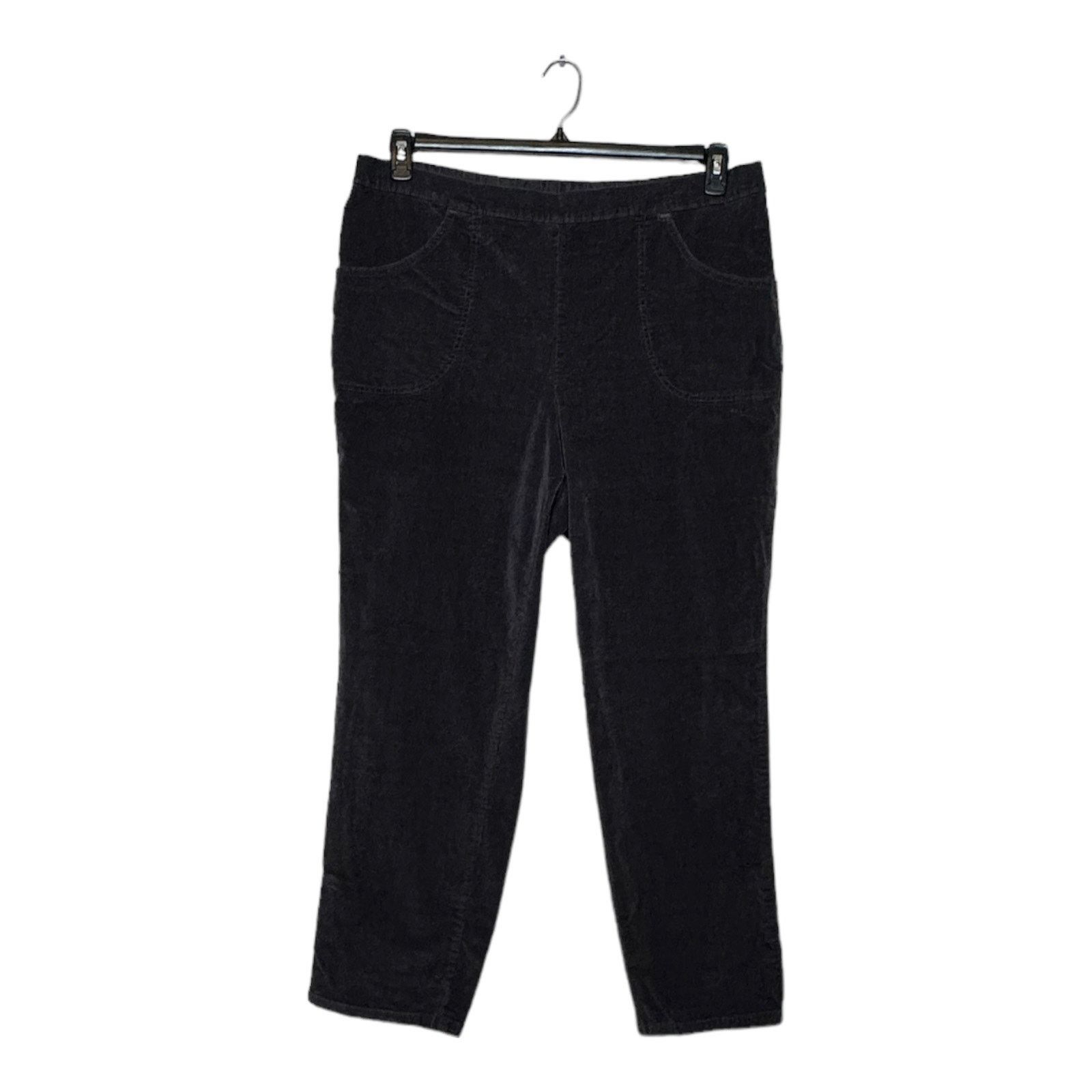 Hanes JMS by Hanes gray corduroy pull on stretch pants size 2X Size 40" / US 18 - 11 Thumbnail