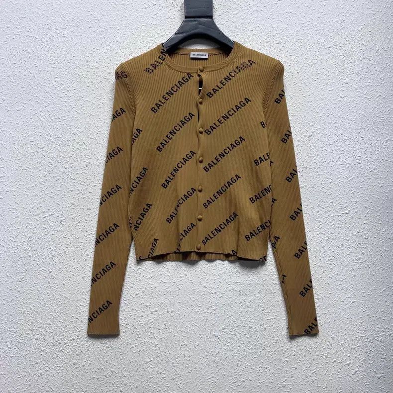 Balenciaga Balenciaga Bulletproof Knit Open Front Jacket Size M / US 6-8 / IT 42-44 - 1 Thumbnail