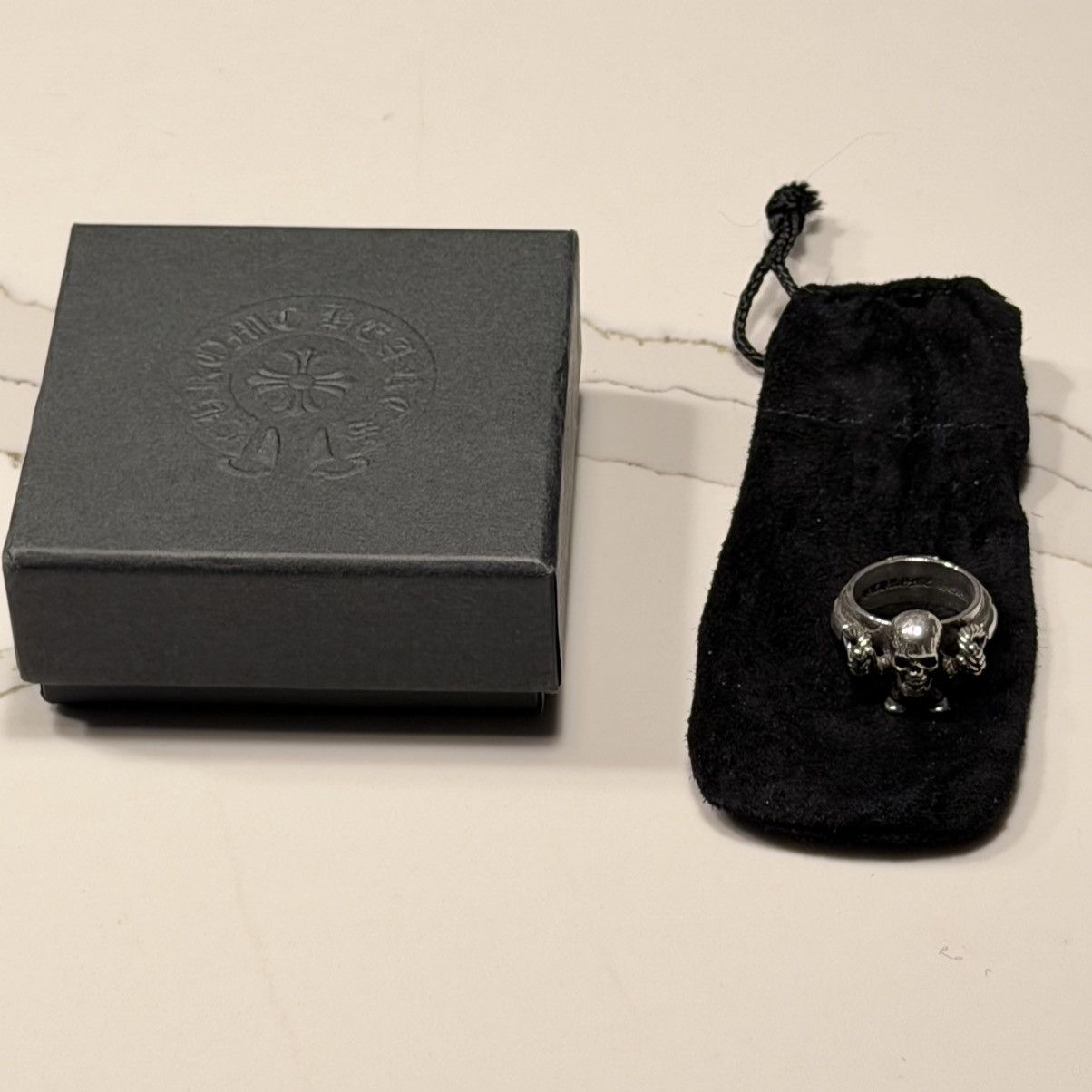 Chrome Hearts RARE Chrome Hearts Foti Ring Size 9 Size ONE SIZE - 13 Thumbnail