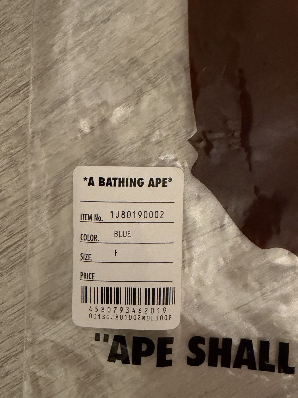 Bape Bape Bag Camo Blue Size ONE SIZE - 7 Thumbnail