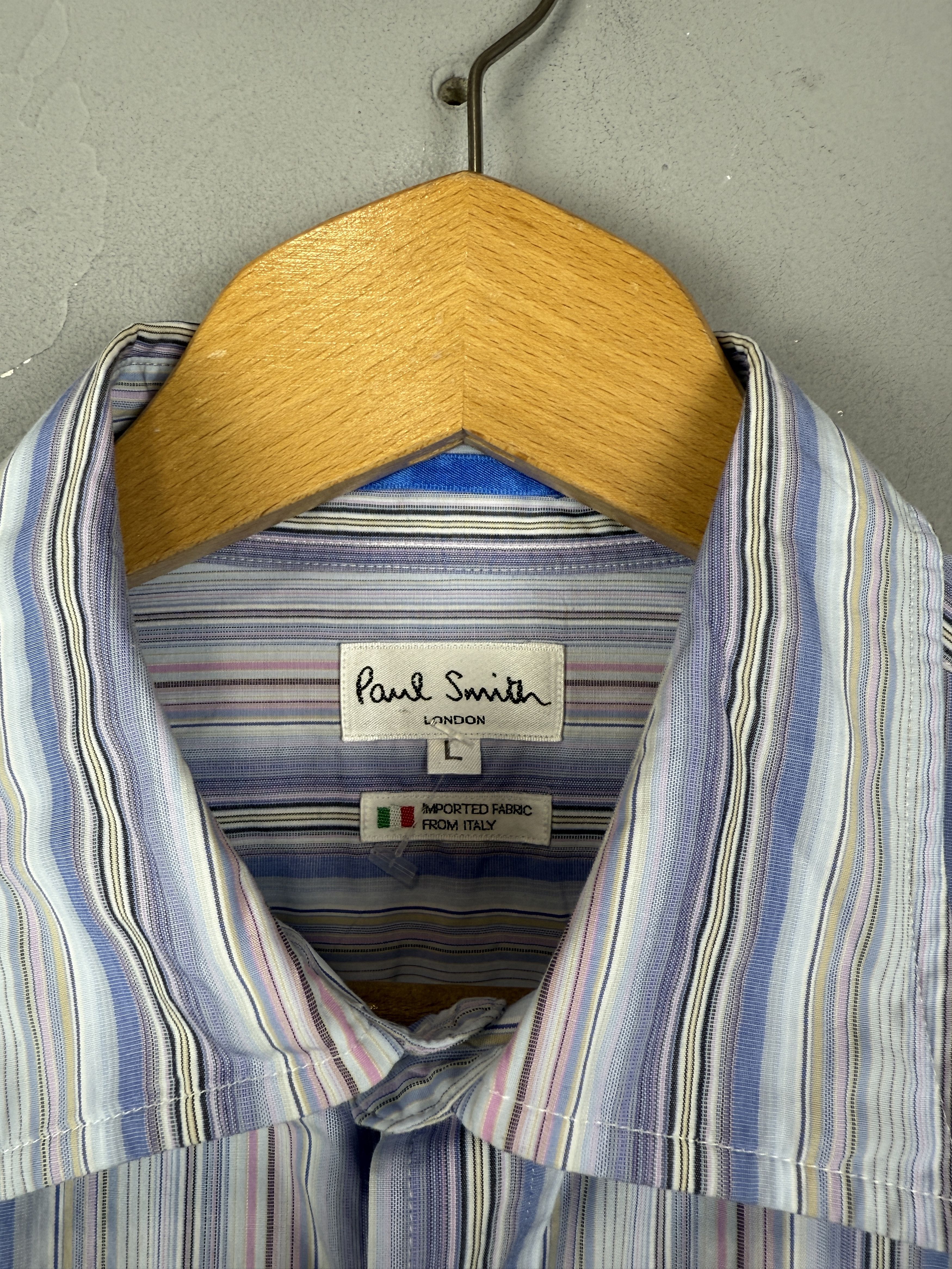 Paul Smith Paul Smith Striped Shirt Long Sleeve Multicolour Flannel Size US L / EU 52-54 / 3 - 2 Thumbnail