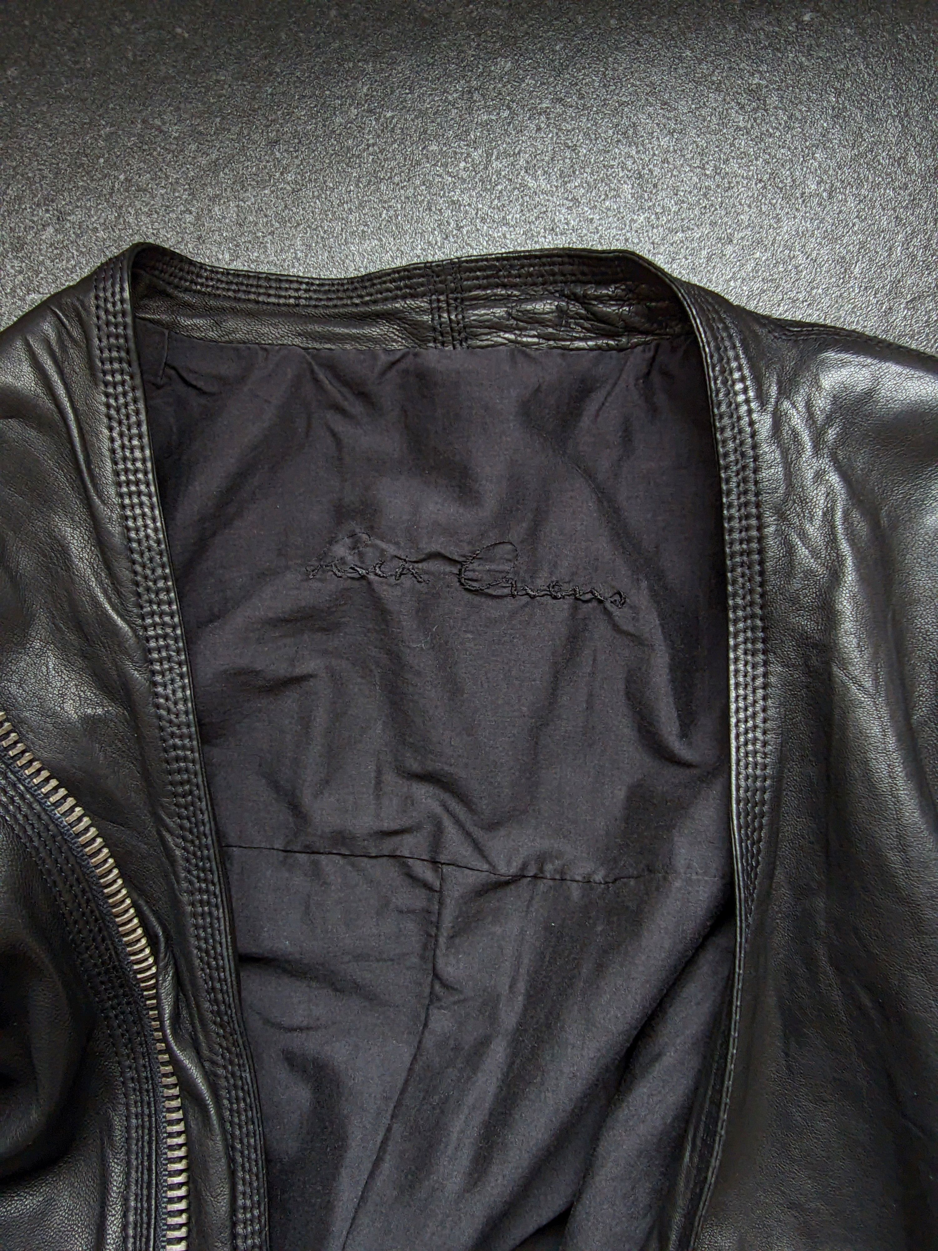 Rick Owens Rick Owens leather jacket Size M / US 6-8 / IT 42-44 - 8 Thumbnail