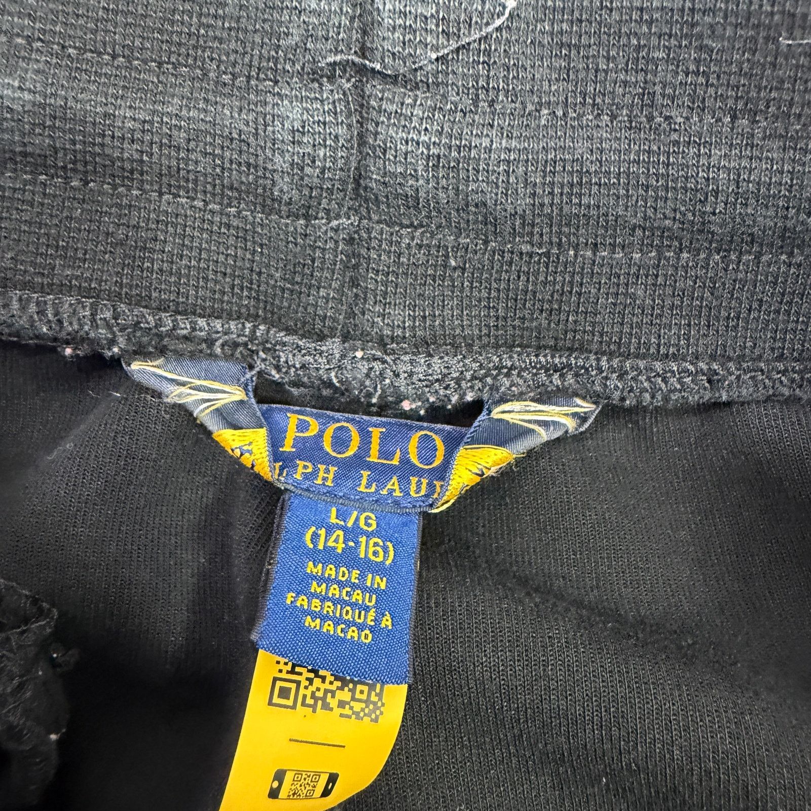 Polo Ralph Lauren Polo Ralph Lauren Sweatpants Youth Large Black Pockets Comfy Size US 26 / EU 42 - 4 Thumbnail
