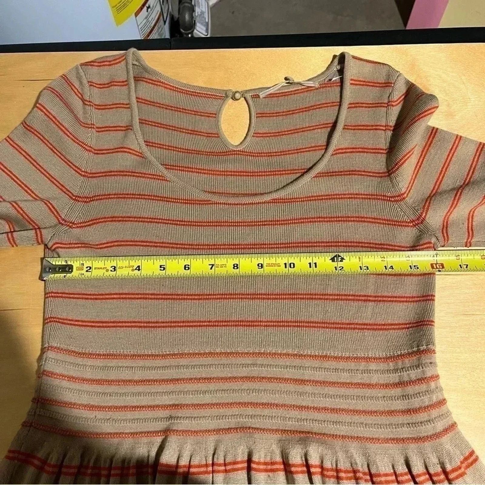 Anthropologie Anthropologie Knitted and Knotted Knit Elodie Sweater Dress Size L / US 10 / IT 46 - 6 Thumbnail