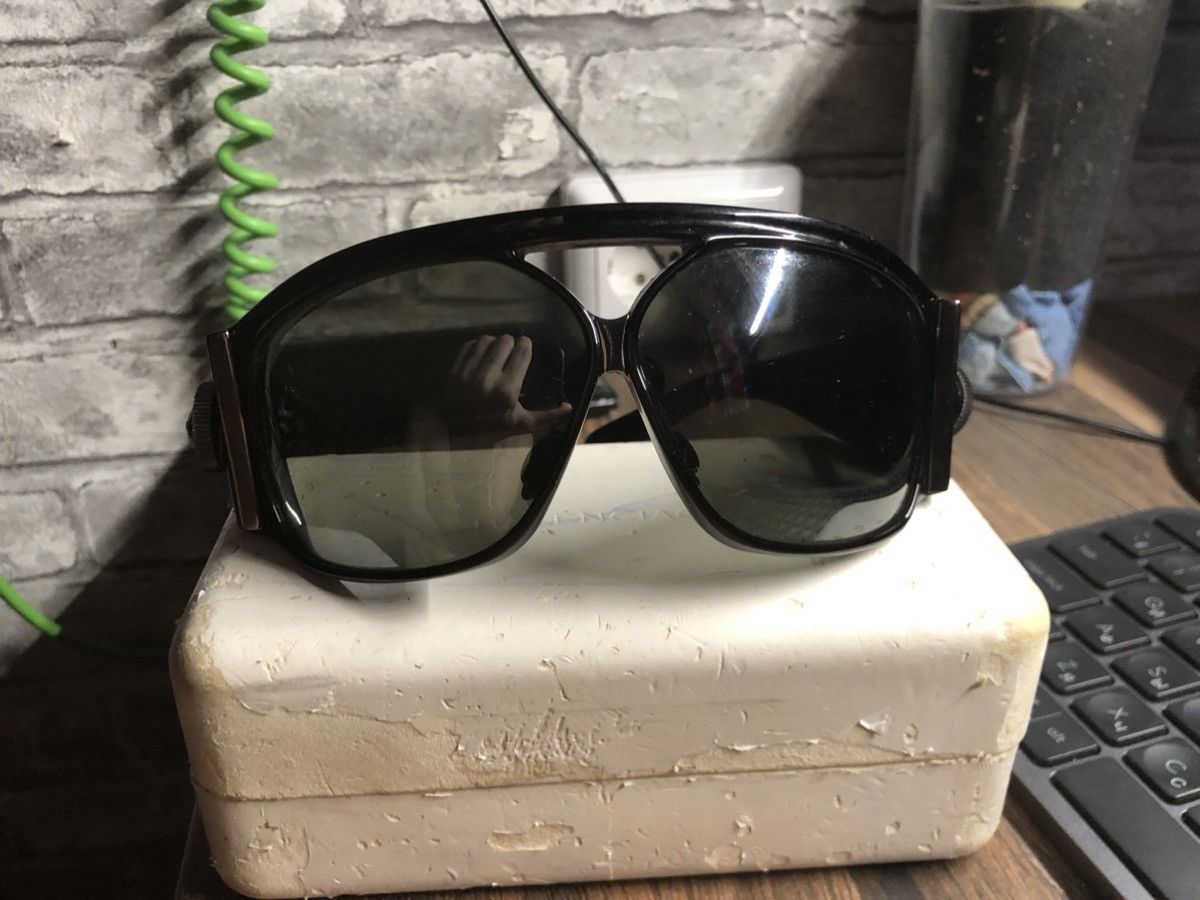 Balenciaga balenciaga futuristic sunglasses by Safilo 2007 collection Size ONE SIZE - 11 Thumbnail