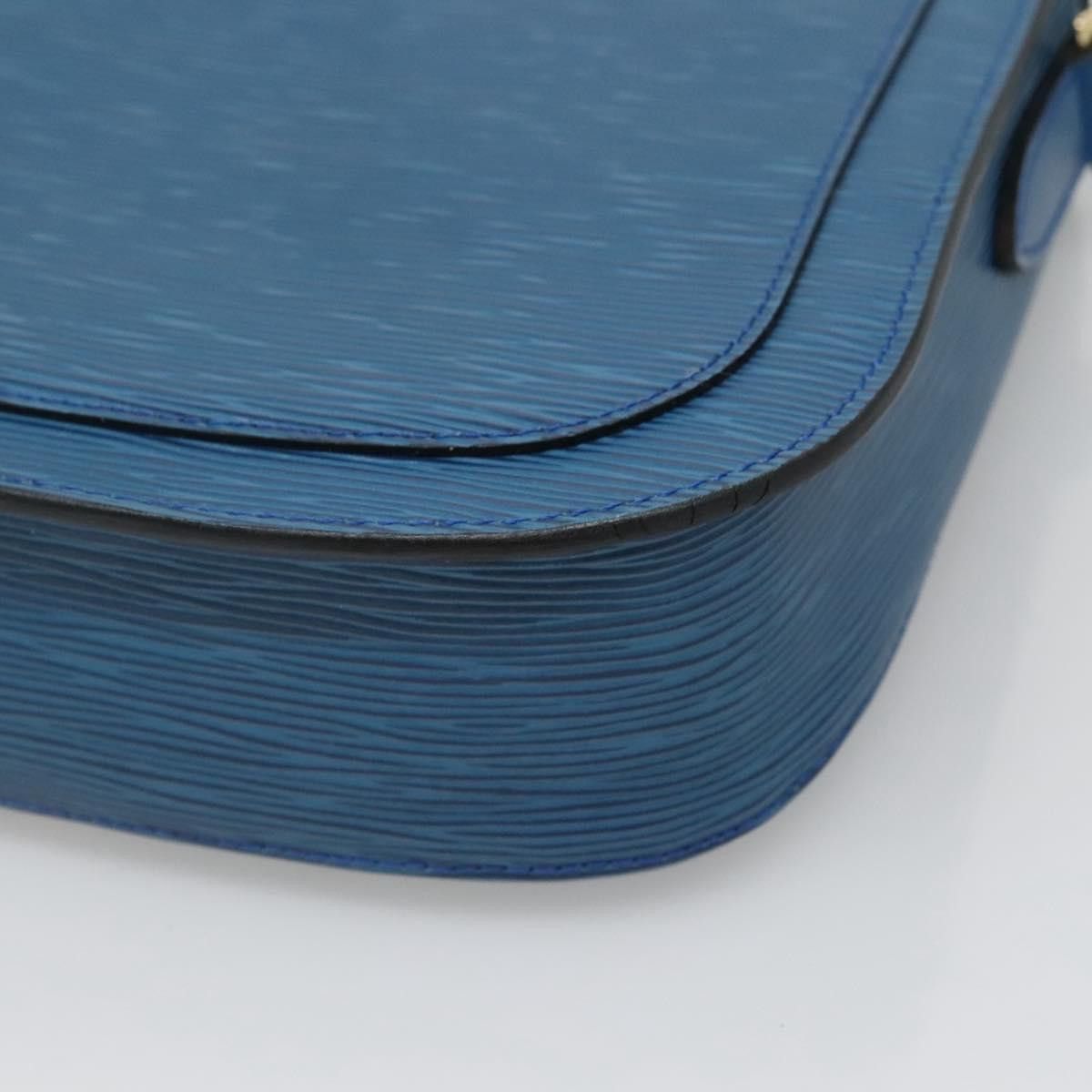 Louis Vuitton LOUIS VUITTON Epi Saint Cloud GM Shoulder Bag Toledo Blue Size ONE SIZE - 16 Thumbnail