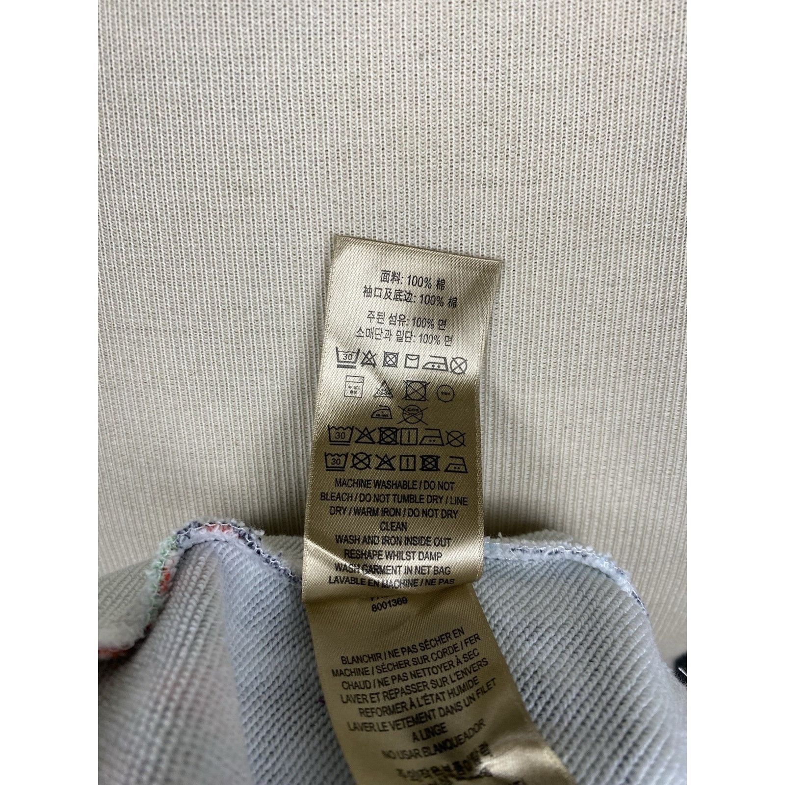 Burberry Burberry Graphic Logo Monogram Men's Multicolored Hoodie Swe Size US M / EU 48-50 / 2 - 11 Thumbnail