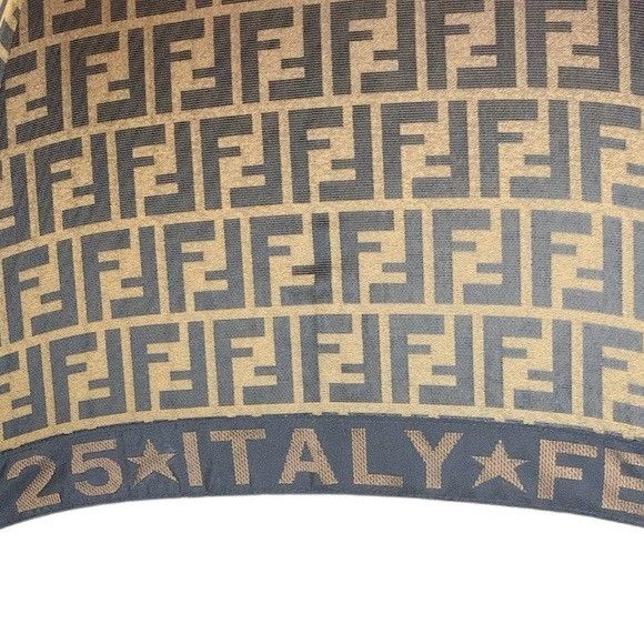 Fendi Vintage Fendi Zucca Double F Pattern Nylon Umbrella Size ONE SIZE - 6 Thumbnail