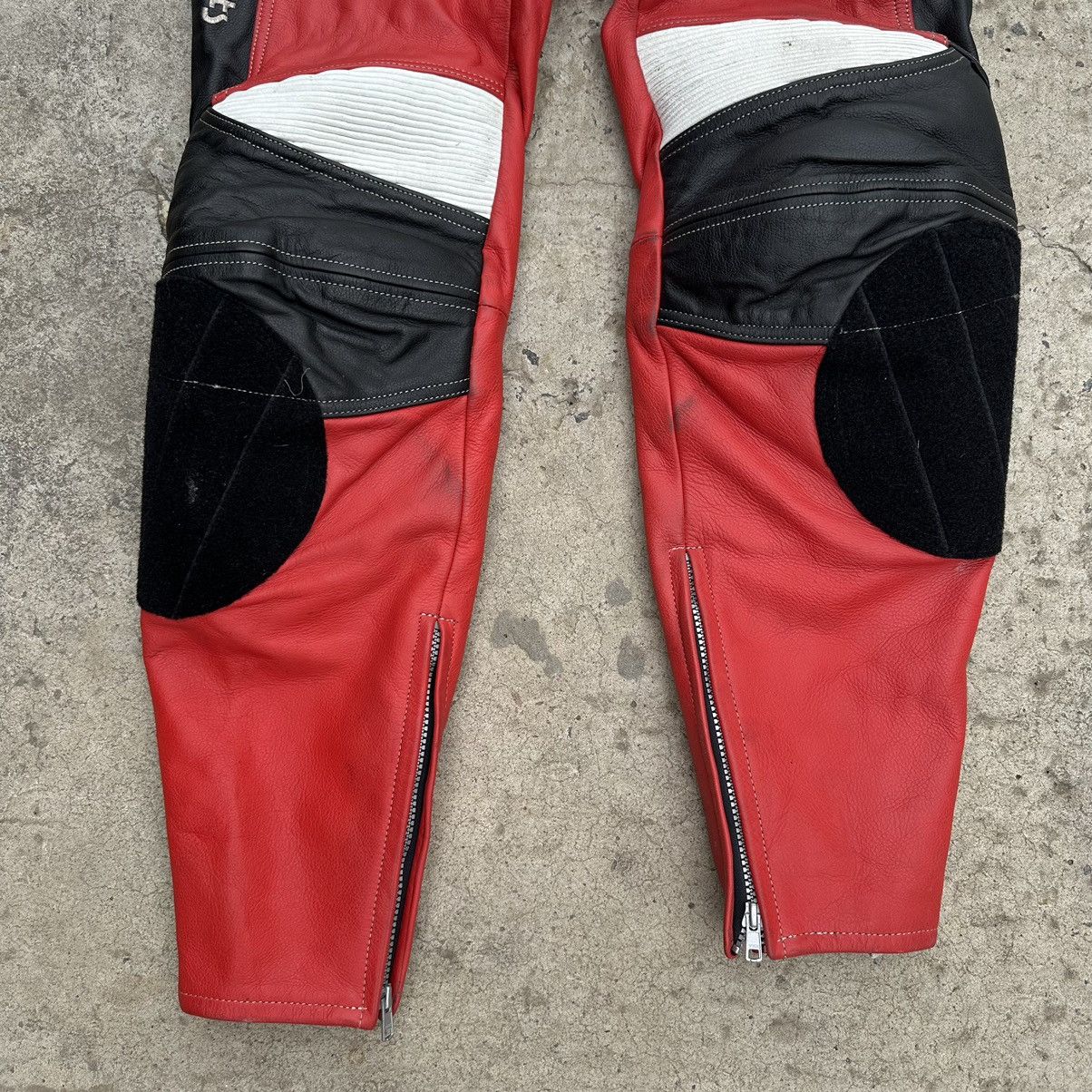Leather × Vintage Vintage Moto Leather Pants Size 50 Y2K Pro Sports USA Size US 34 / EU 50 - 3 Thumbnail