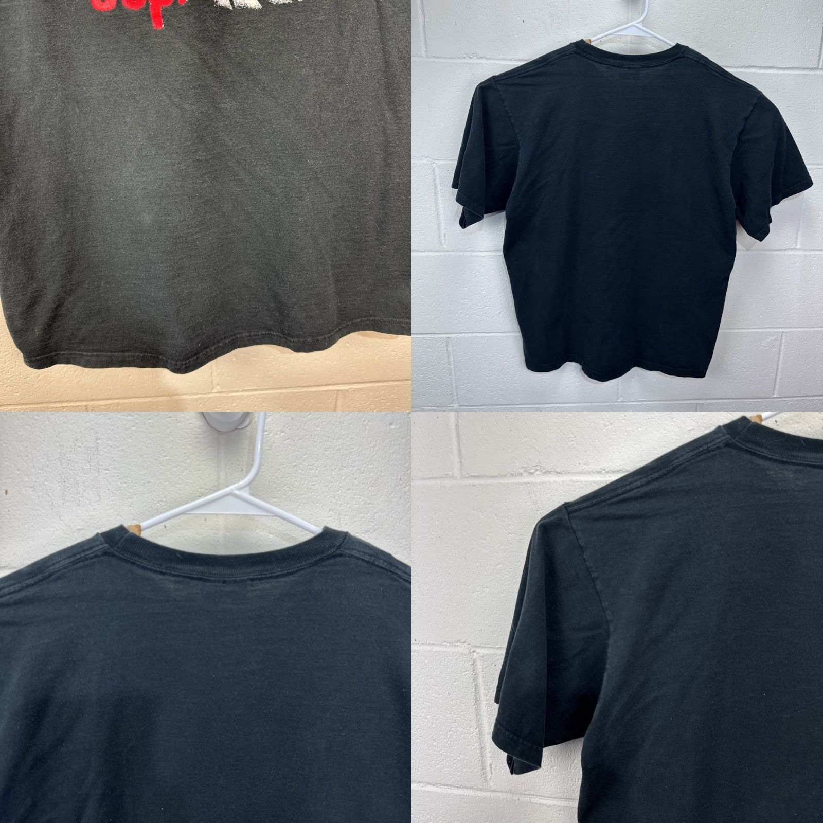 Fruit Of The Loom VINTAGE The Sopranos T-Shirt Shirt XL Black Cotton Crew Neck 90s Logo Graphic Men/Mens Size US XL / EU 56 / 4 - 8 Thumbnail