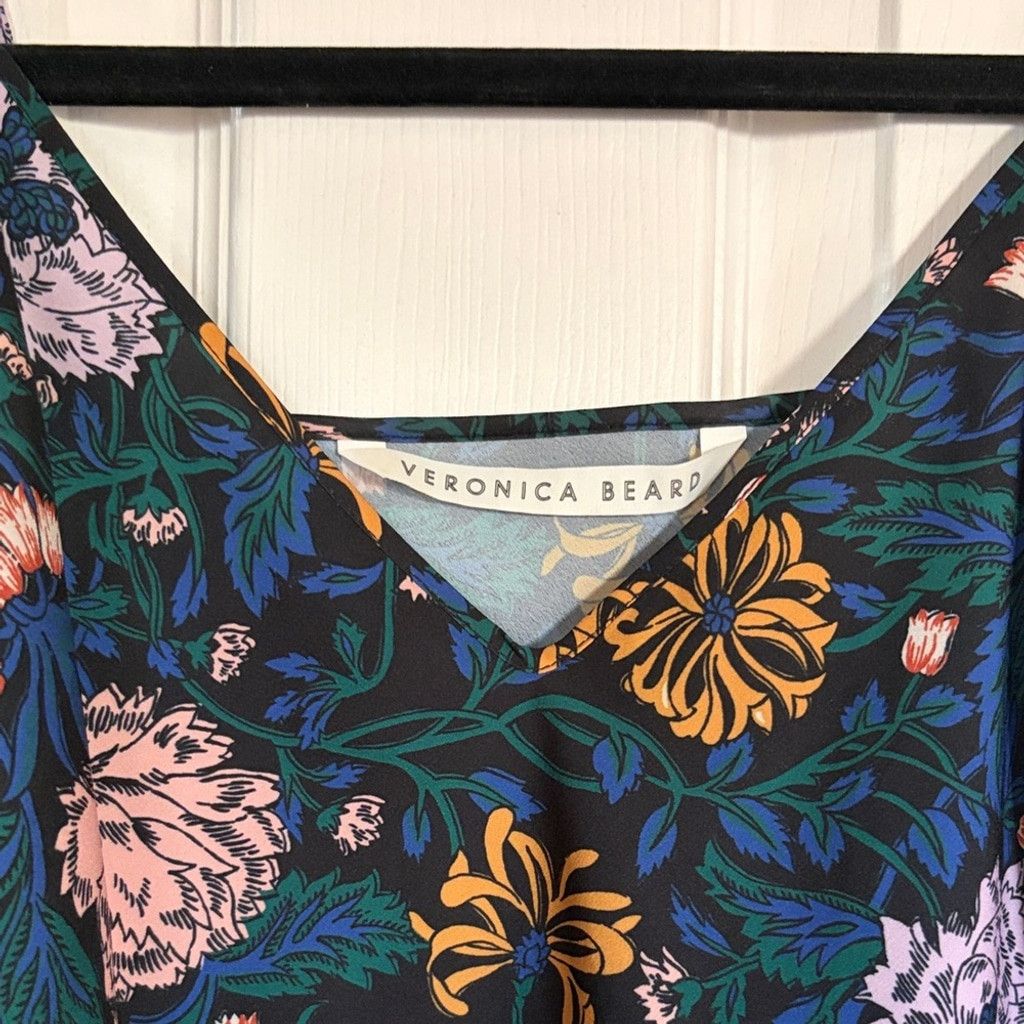 Veronica Beard Veronica Beard Floral Silk Spaghetti Camisole | EUC | Sz S Size S / US 4 / IT 40 - 2 Thumbnail