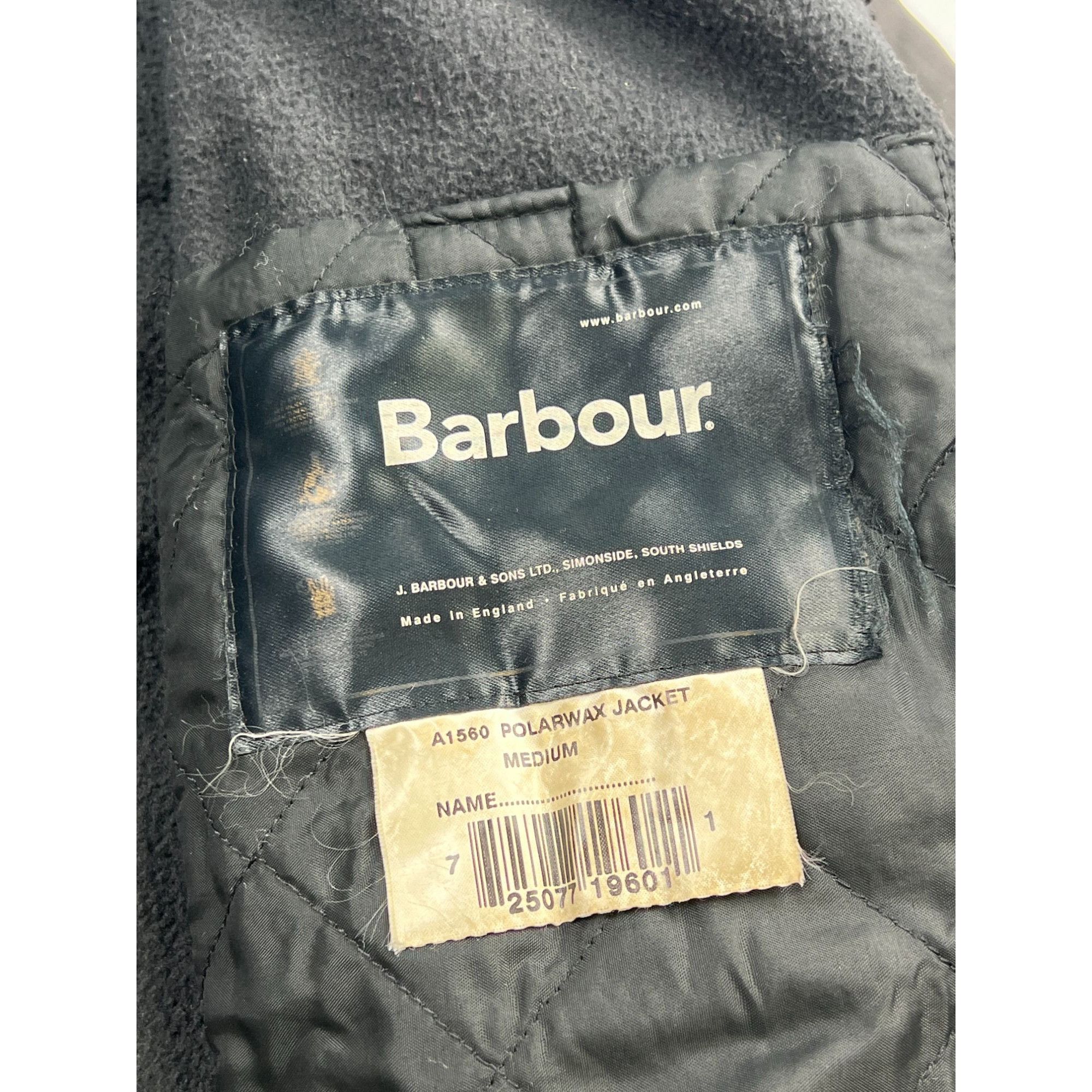 Barbour Barbour Polarwax Fleece Lined Wax Jacket (Y1014) Size US M / EU 48-50 / 2 - 10 Thumbnail