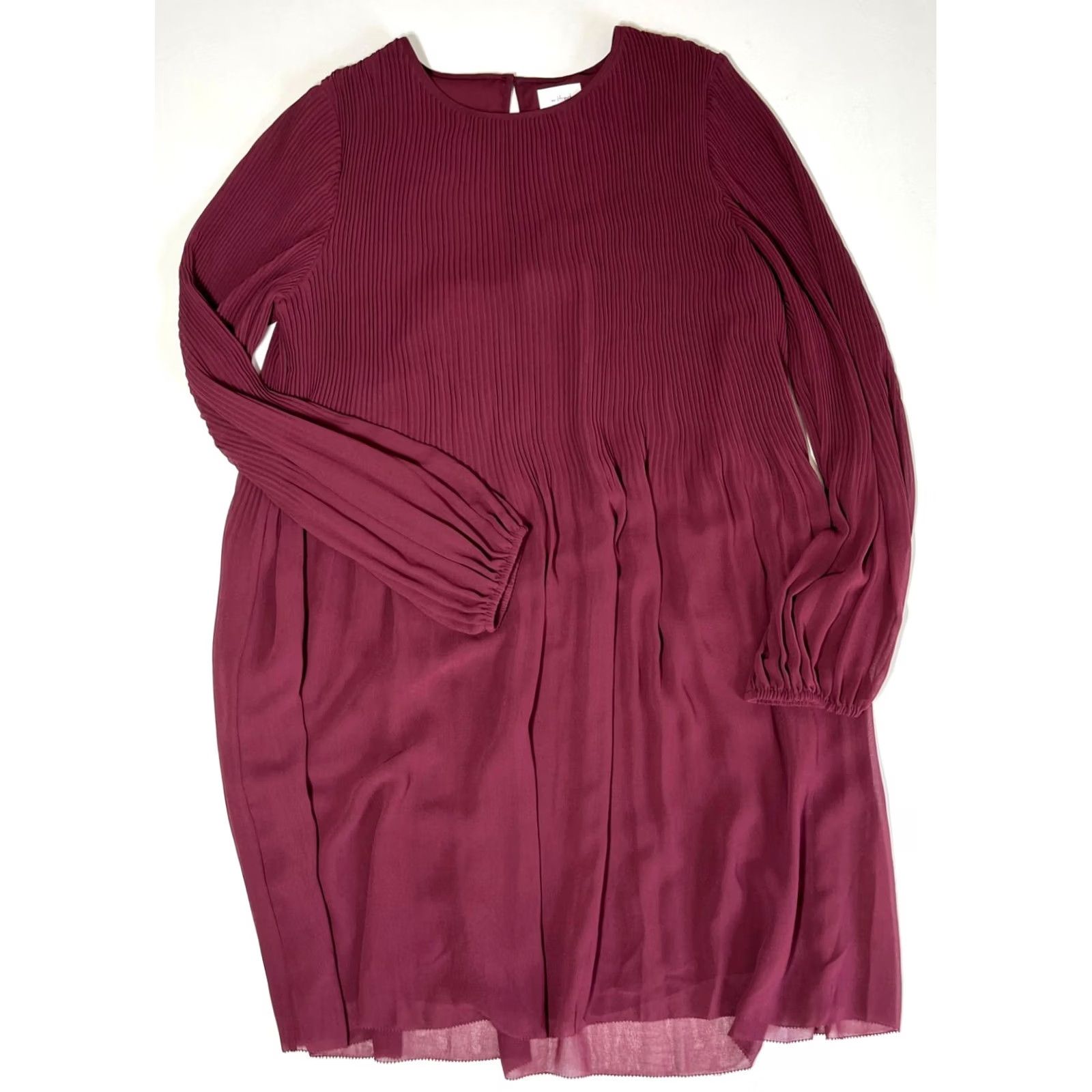 Vintage VINTAGE Wilfred Daydreamer Mini Dress Women’s Burgundy M Dress Size M / US 6-8 / IT 42-44 - 4 Thumbnail