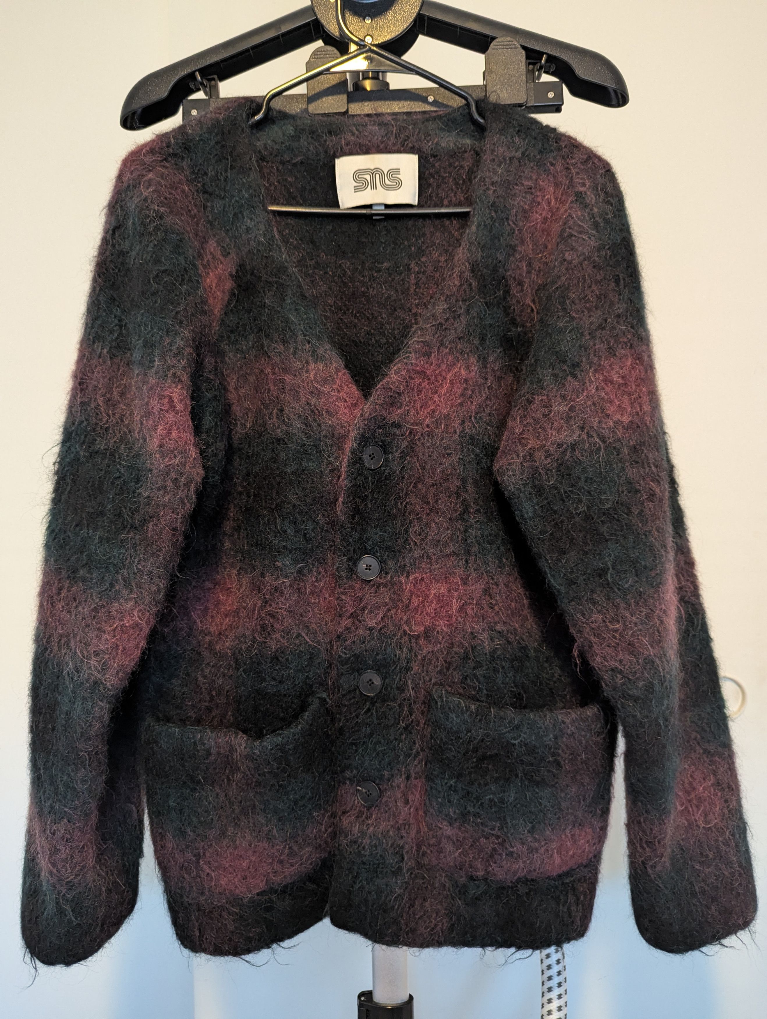 Sneakersnstuff Mohair Fuzzy Cardigan Size US M / EU 48-50 / 2 - 1 Thumbnail
