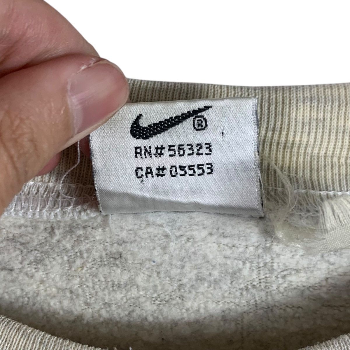 Nike Vintage 90’ NIKE SWOOSH Oval Football Logo Made In Usa Size US L / EU 52-54 / 3 - 6 Thumbnail