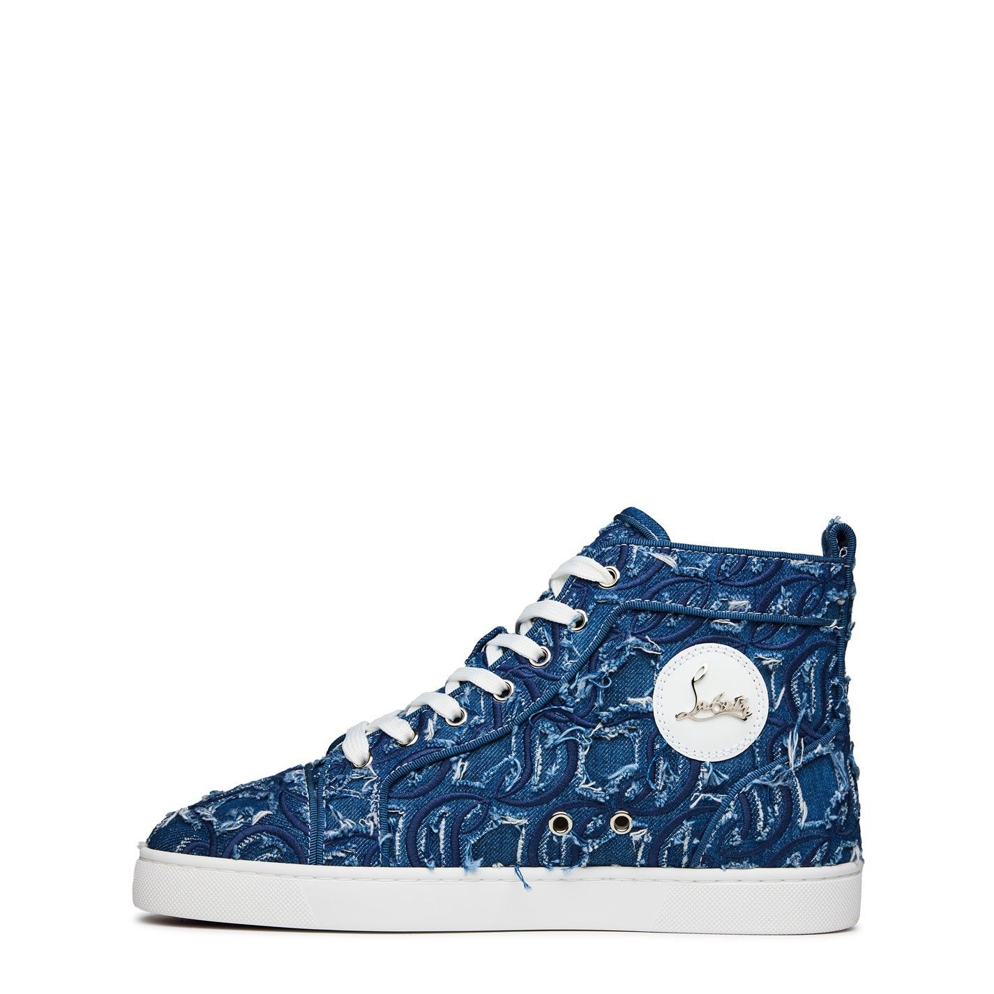 Christian Louboutin Louis High-Top Sneakers Size US 11 / EU 44 - 3 Thumbnail