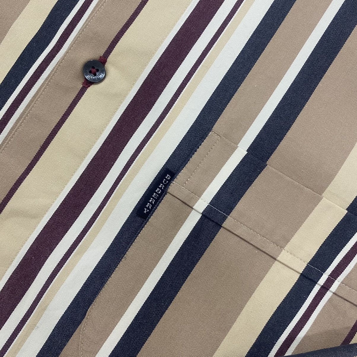 Burberry Burberry Beige Check Shirt Size US L / EU 52-54 / 3 - 6 Thumbnail