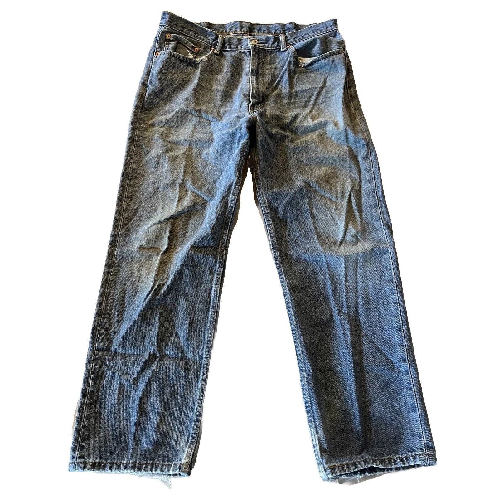 Levi's Levi’s 550 Mens 38x31 Relaxed Straight Outdoor Denim Jeans Size US 38 / EU 54 - 1 Thumbnail