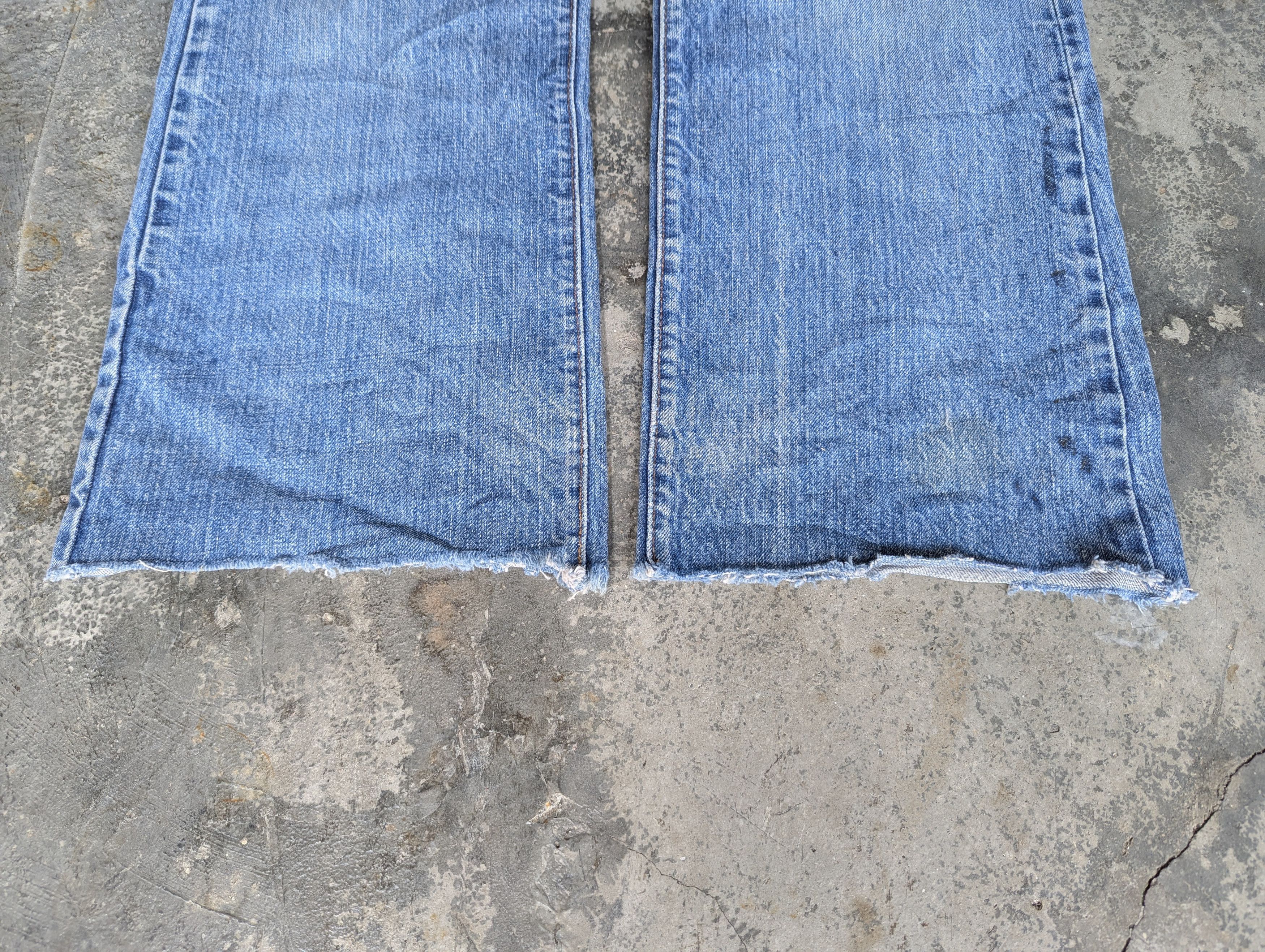 Levi's DISTRESSED 70/80s LEVIS 517 ZIP TALON 42 BUTTON NO 2 RED TAB Size US 34 / EU 50 - 4 Thumbnail