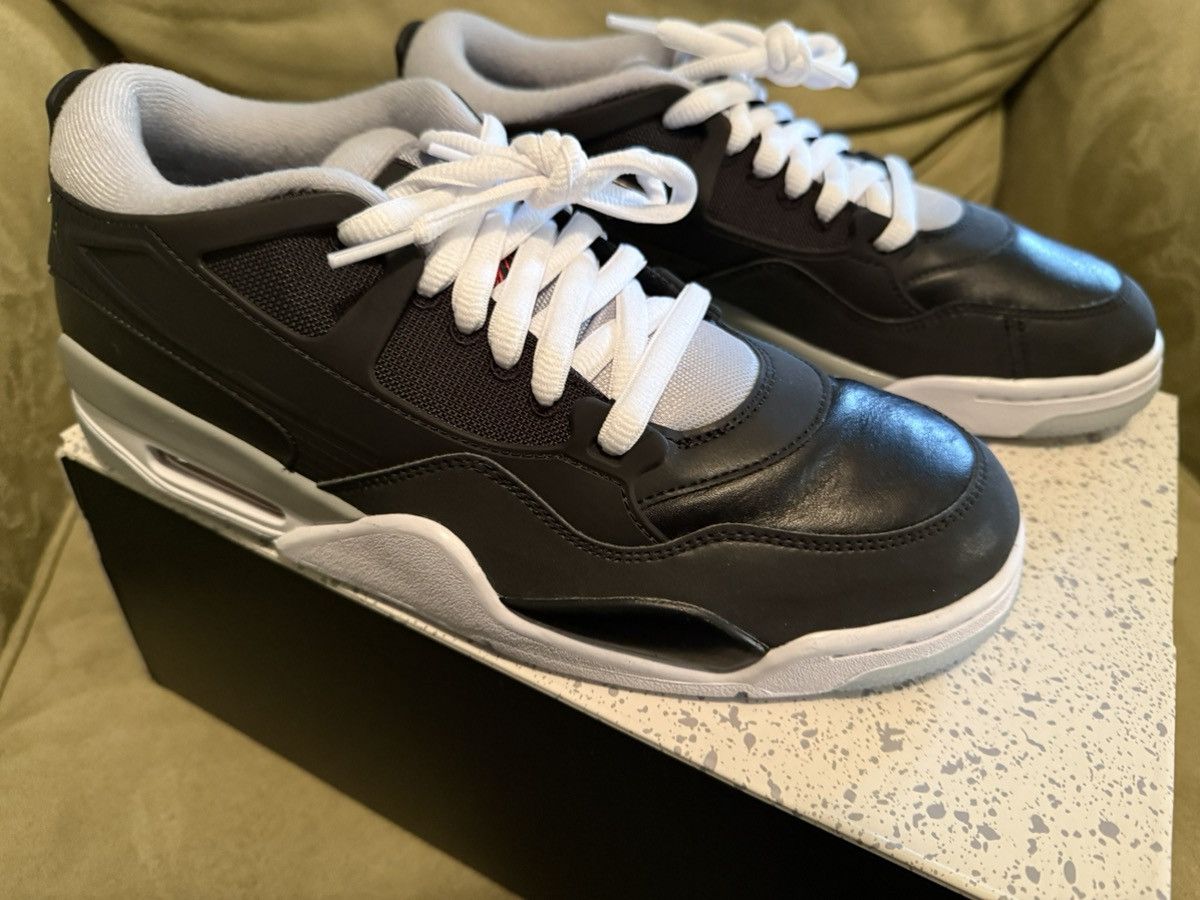 Jordan Brand Nike Air Jordan 4 Retro low RM PRM Black Metallic NEW OG Box Size US 10 / EU 43 - 3 Thumbnail