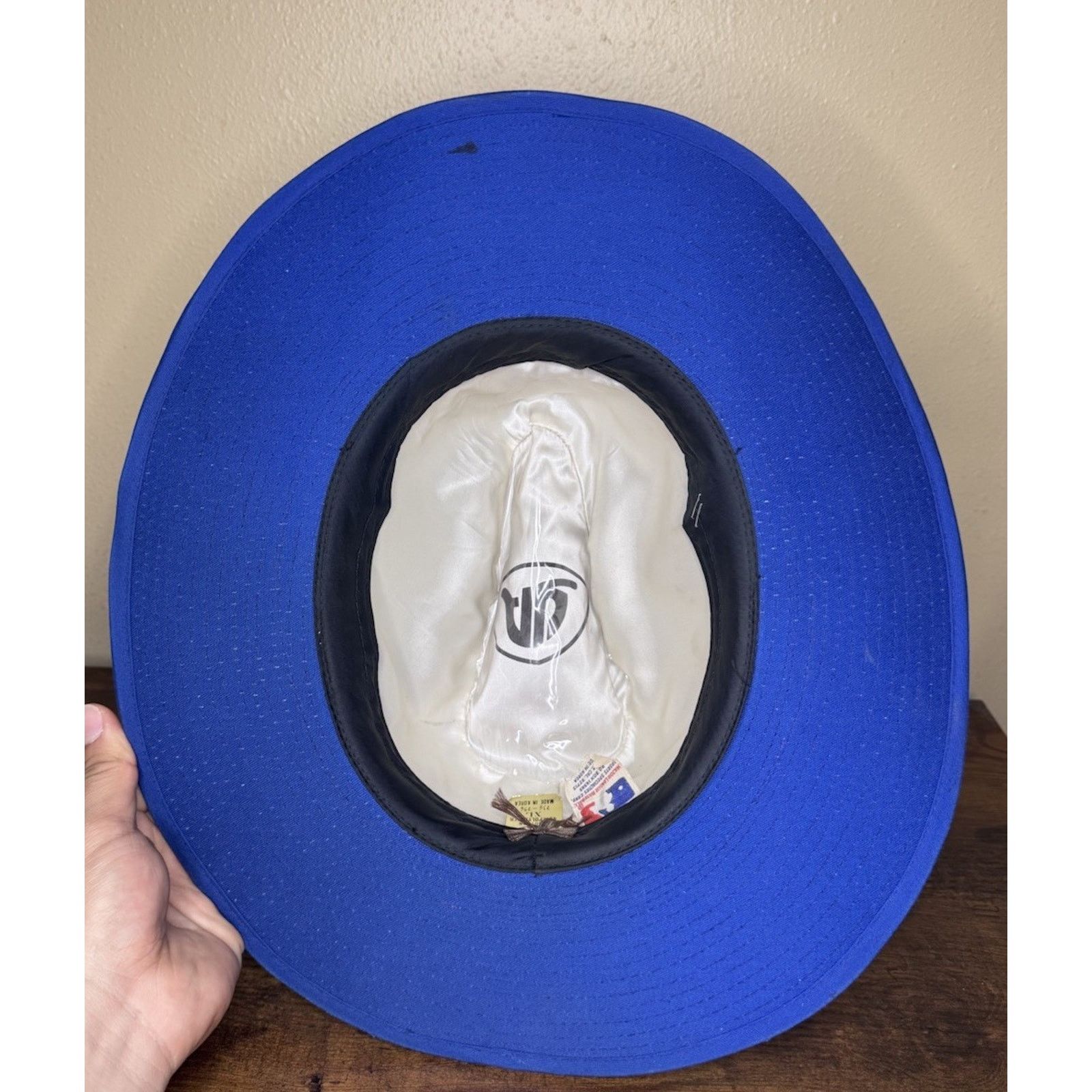 MLB VINTAGE ATLANTA BRAVES "YA" OFFICIAL MLB COWBOY HAT XL Size ONE SIZE - 11 Thumbnail