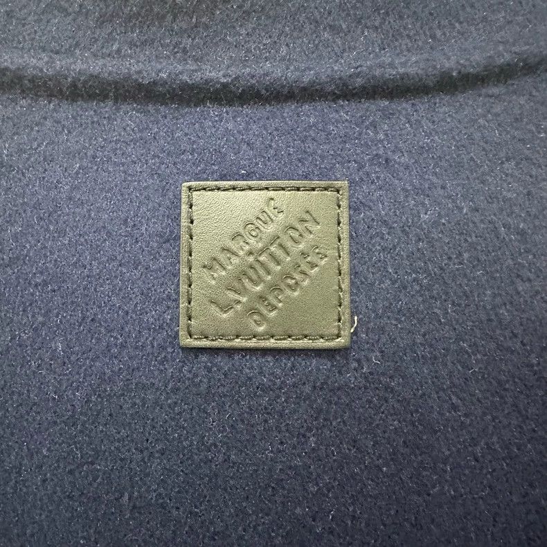 Louis Vuitton Louis Vuitton Fei Dong Co-branded Dark Blue Full Logo Wool Size US L / EU 52-54 / 3 - 5 Thumbnail