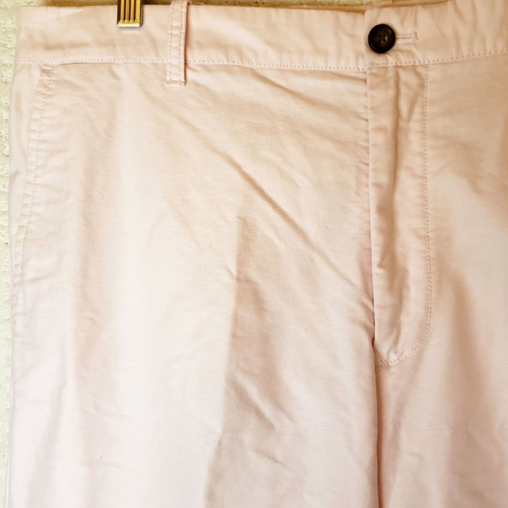 Izod IZOD Pants Chino Men 38x32 Pink Regular Cotton Zip Pockets Flat Front Straight Size US 38 / EU 54 - 4 Thumbnail
