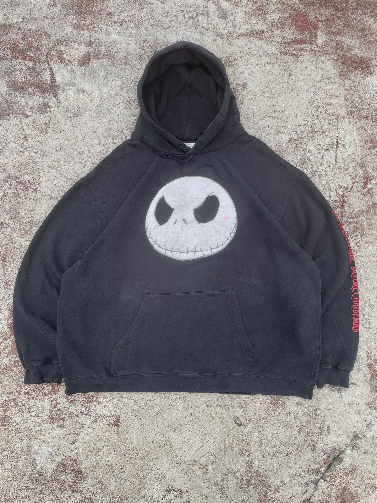 Vintage Horror Tim Burton's The Nightmare Before Christmas Hoodies Size US XL / EU 56 / 4 - 3 Thumbnail