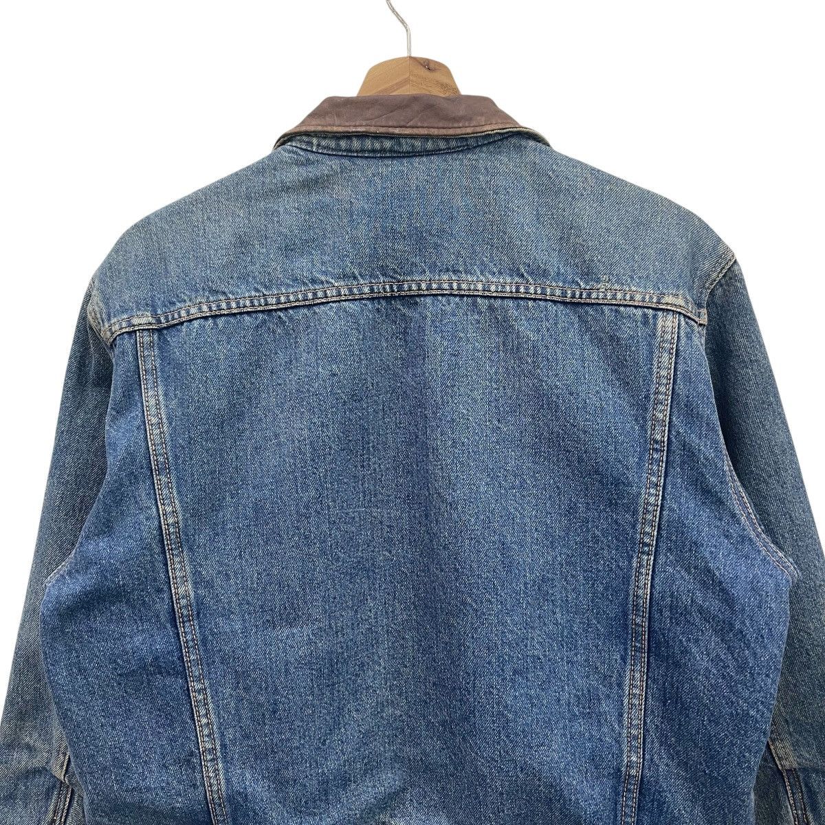 Edwin Vintage Edwin Blanket Lined Denim Trucker Jacket Size US S / EU 44-46 / 1 - 13 Thumbnail