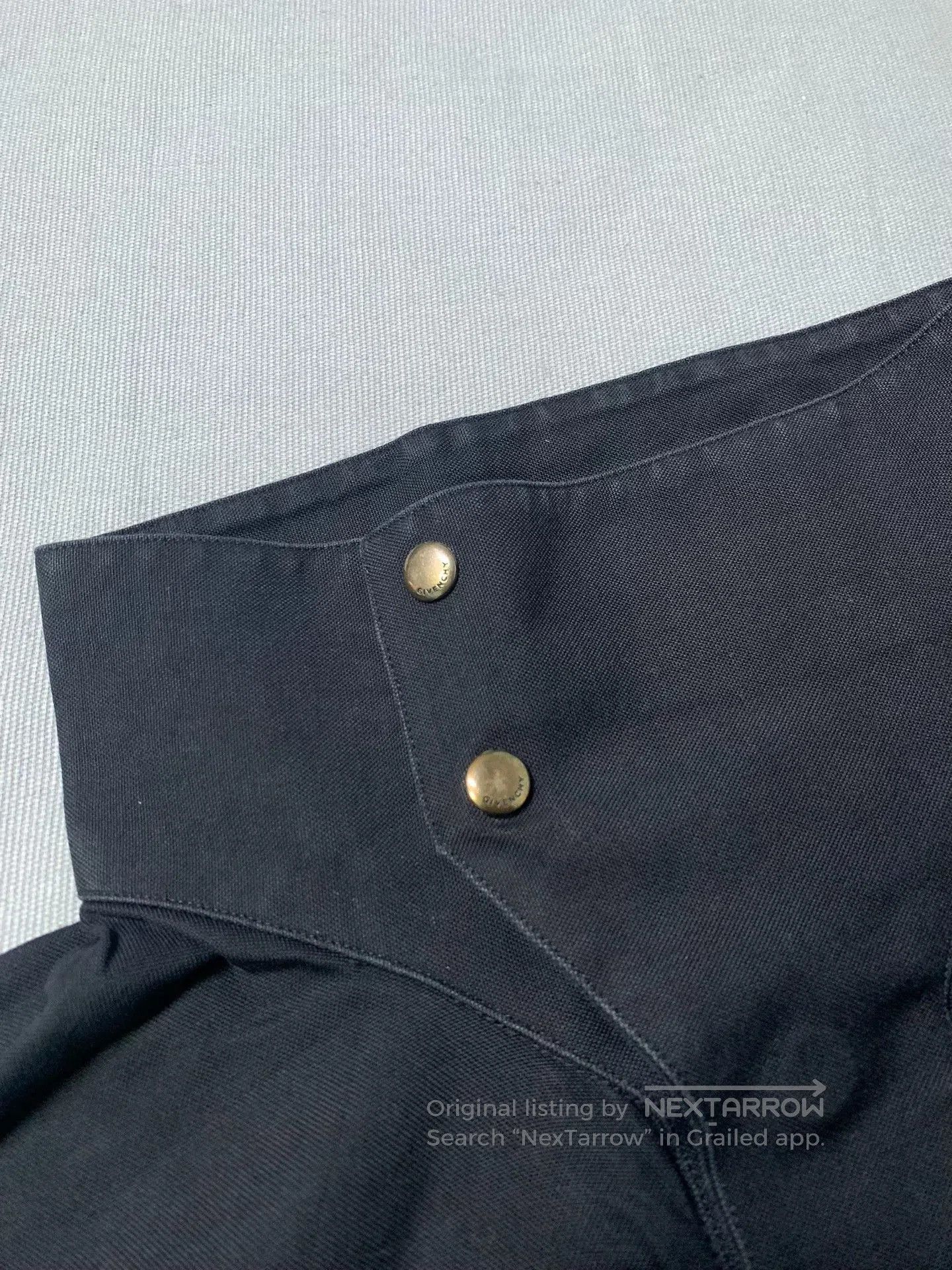 Givenchy Givenchy Black Label Button Turtleneck Shirt. Size US M / EU 48-50 / 2 - 4 Thumbnail