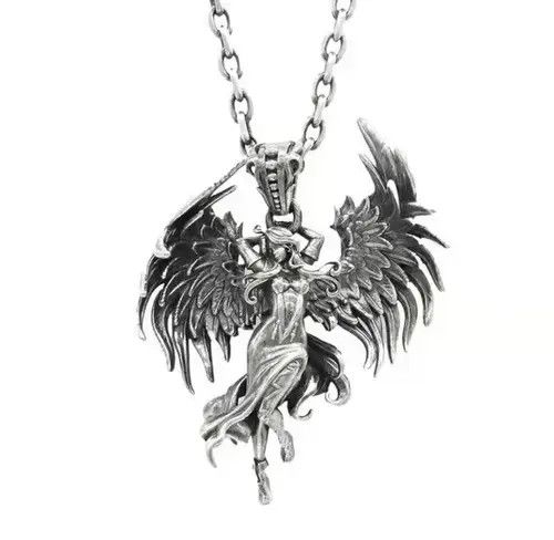 Other Evil Angel Wings Goddess Pendant Necklace Size ONE SIZE - 2 Thumbnail