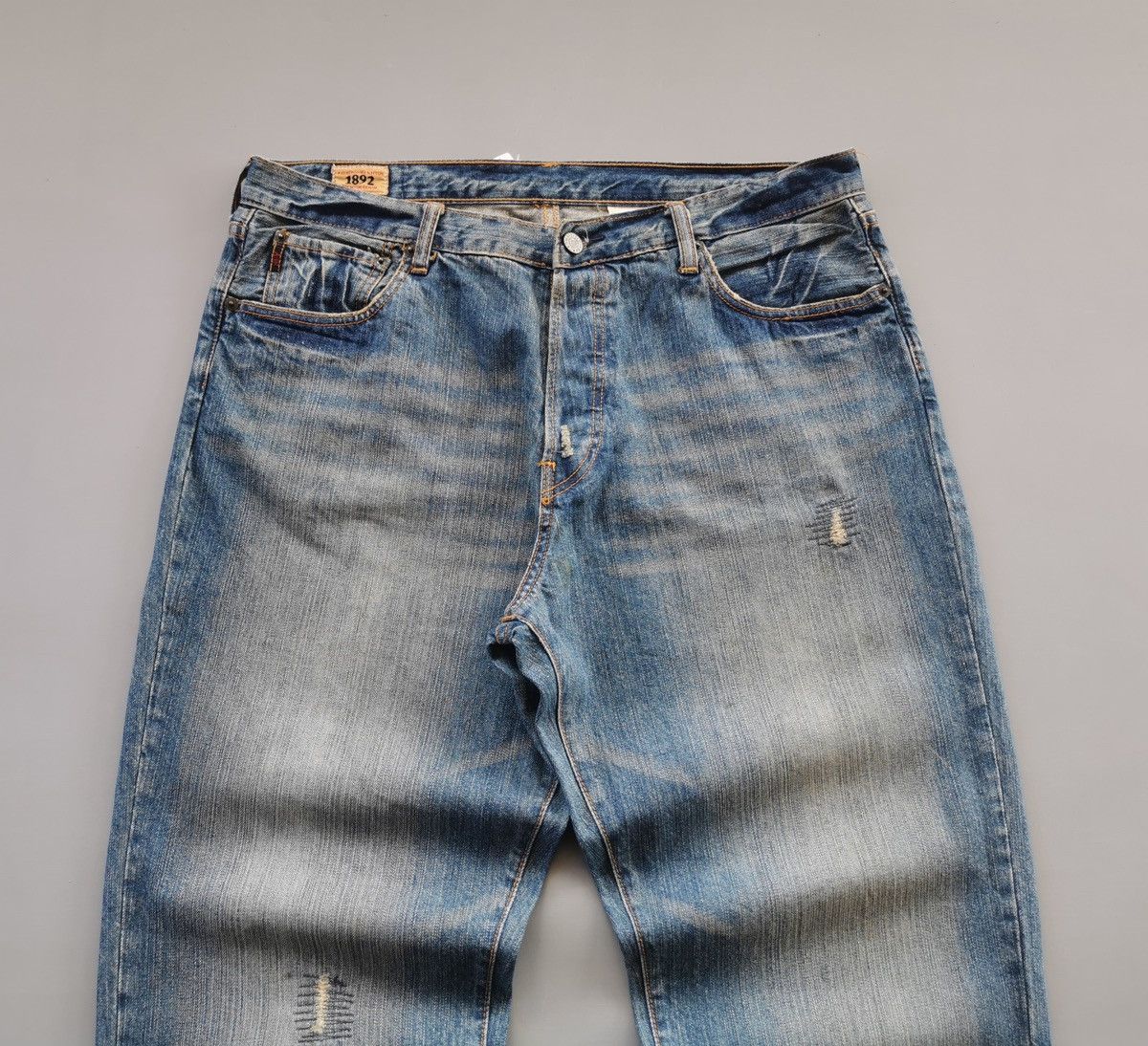 Abercrombie & Fitch Abercrombie Fitch Straight Leg Jeans Size US 36 / EU 52 - 4 Thumbnail