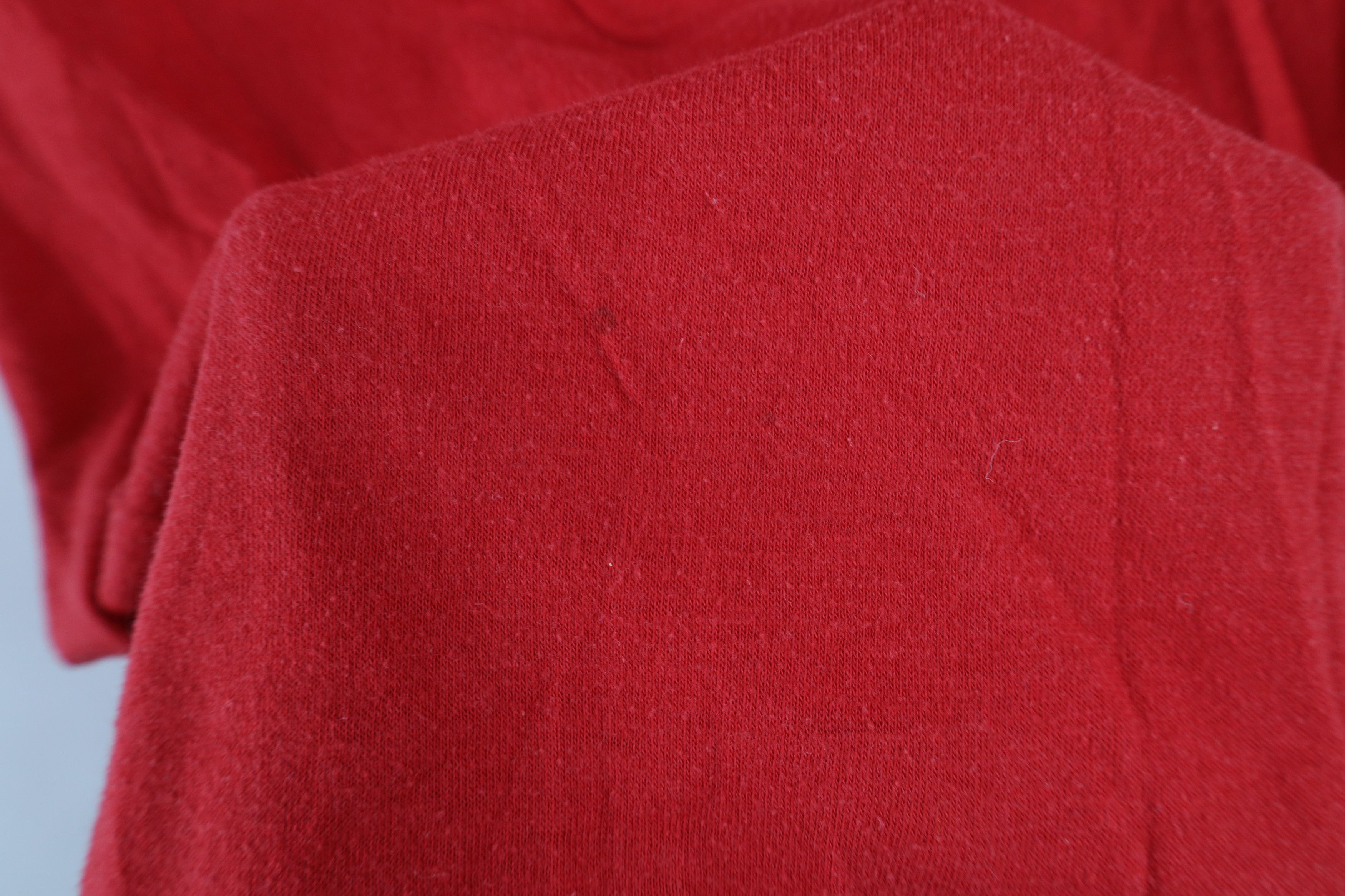 Champion × Vintage Vintage 80s Champion Ohio State University T-Shirt Red USA Size US M / EU 48-50 / 2 - 9 Thumbnail