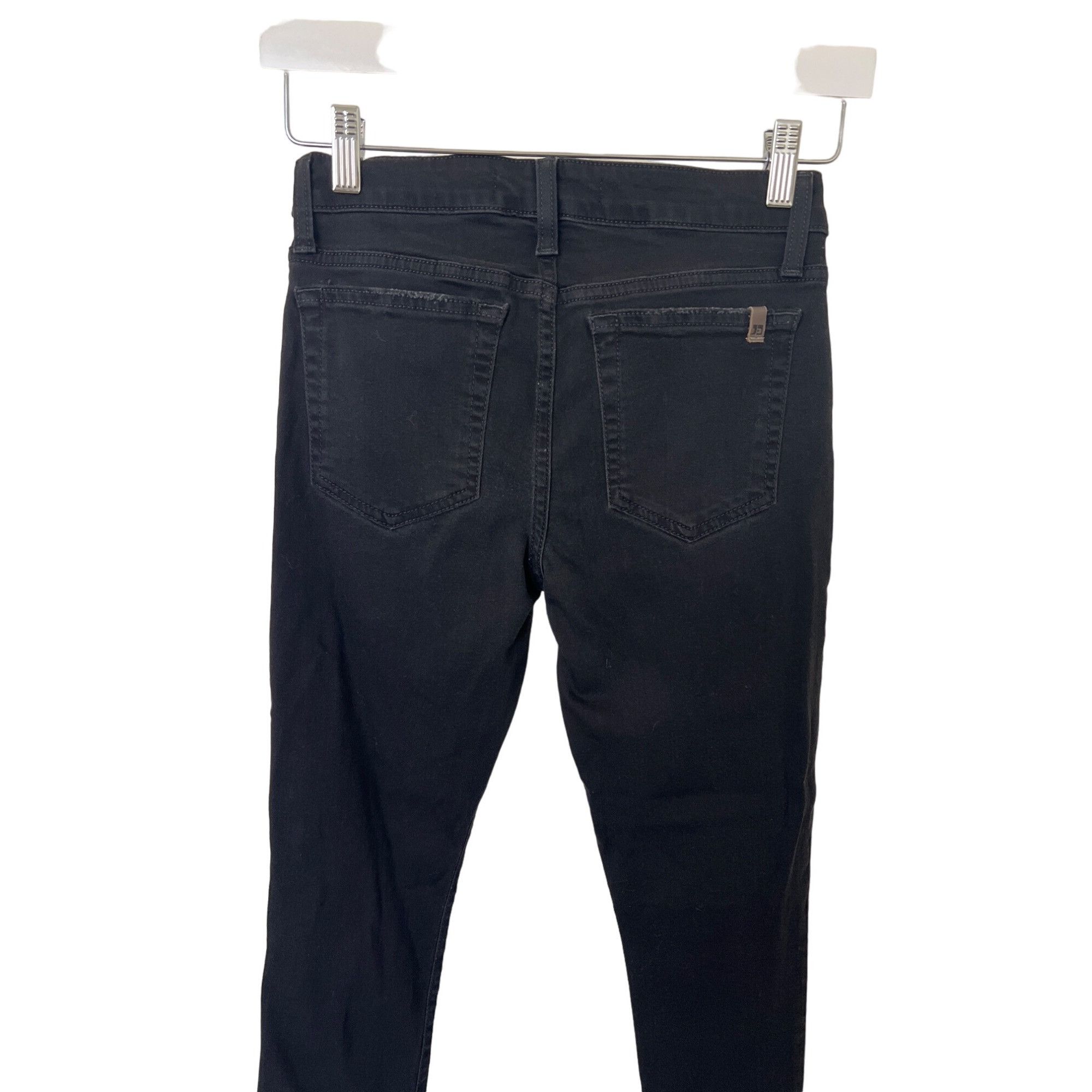 Joe's Joes Black Skinny Ankle Jeans Stretchy Denim Size 26" / US 2 / IT 38 - 3 Thumbnail