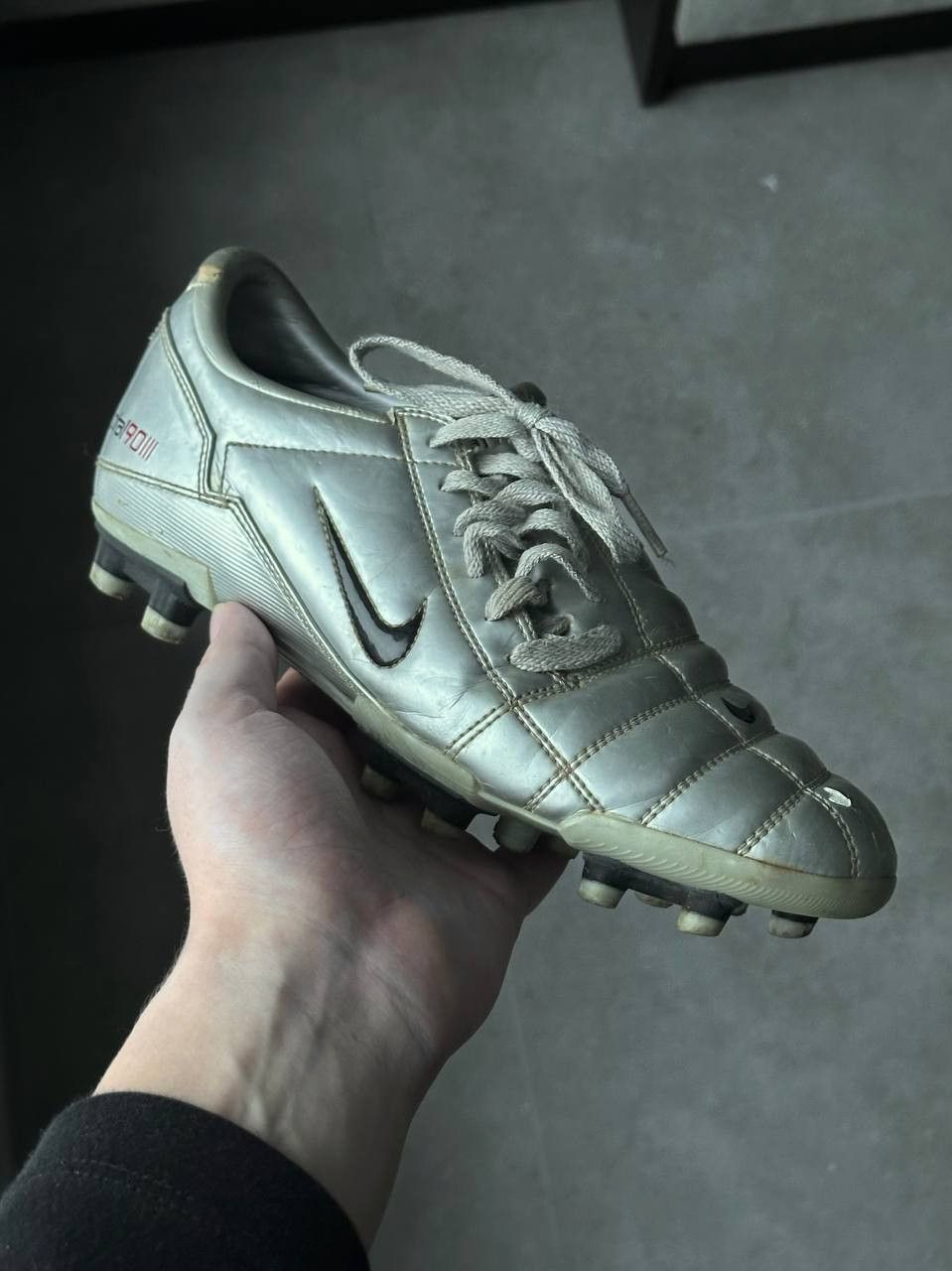 Nike Nike Total 90 Silver OG 2005 Football Socer Shoes Size US 8 / EU 41 - 1 Thumbnail