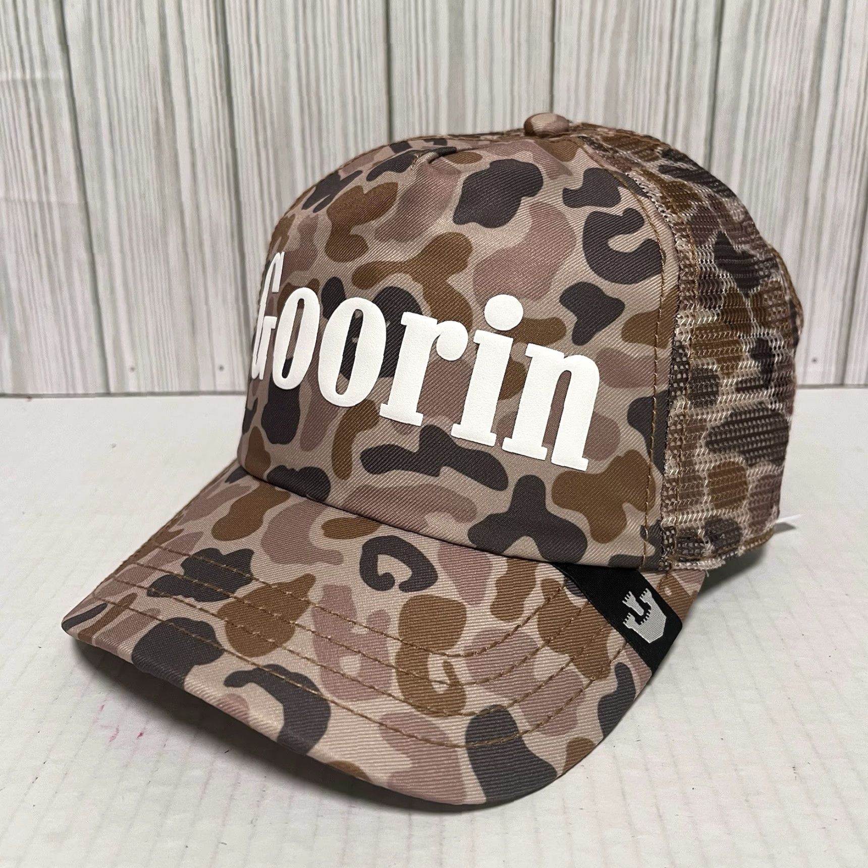 Goorin Bros. Goorin Bros Hat Cap Snapback The Farm Duck Camo Crush Trucker Camouflage Brown Size ONE SIZE - 2 Thumbnail