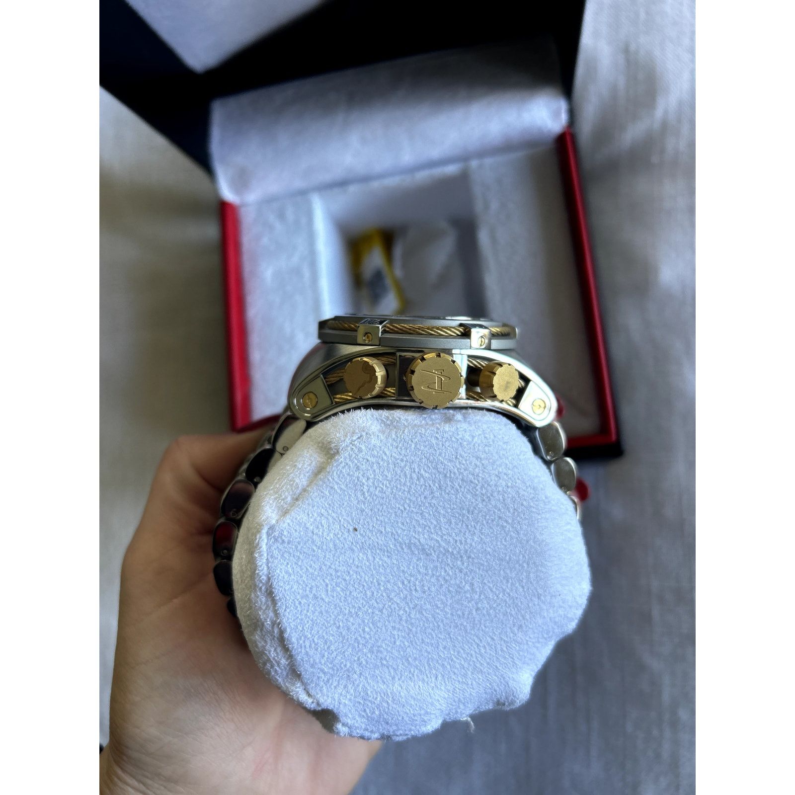 Invicta Invicta Reserve Bolt Zeus Jason Taylor silver/gold watch Size ONE SIZE - 6 Thumbnail