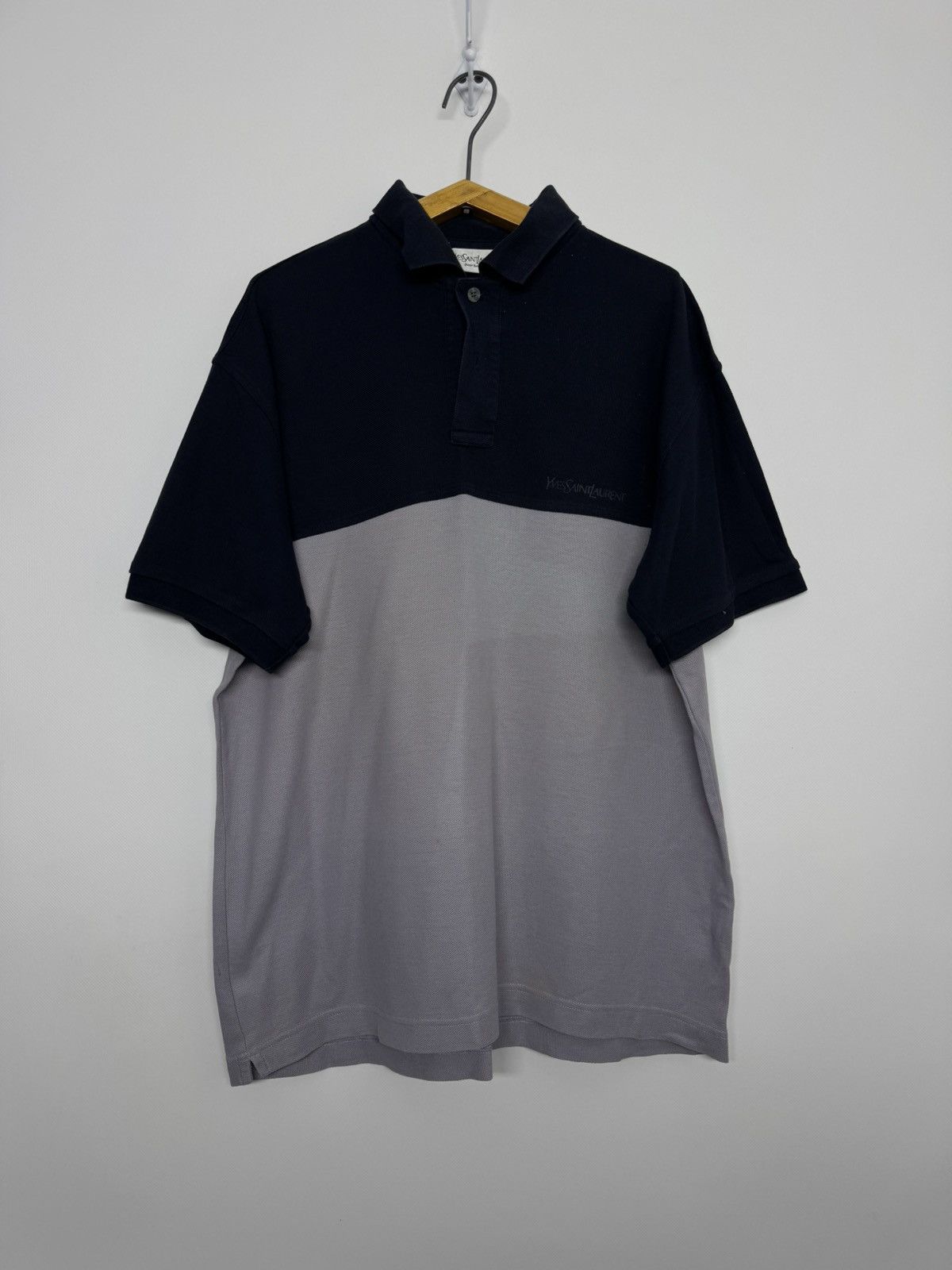 Yves Saint Laurent Rare Vintage Yves Saint Laurent Polo Shirt YSL Tee Size US M / EU 48-50 / 2 - 2 Thumbnail