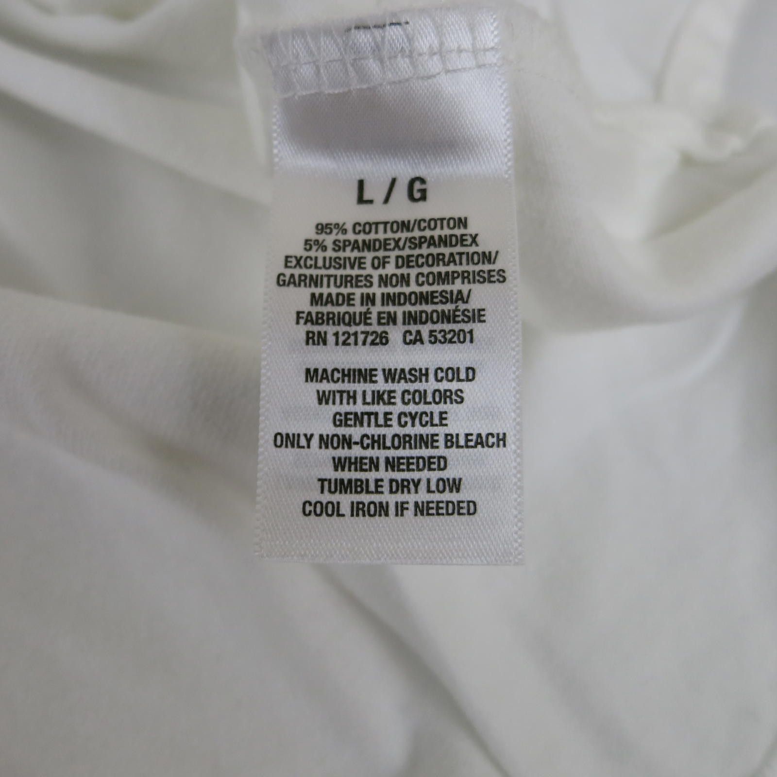 Aeropostale Aeropostale White Stretch Polo Shirt Women's Large Size L / US 10 / IT 46 - 5 Thumbnail