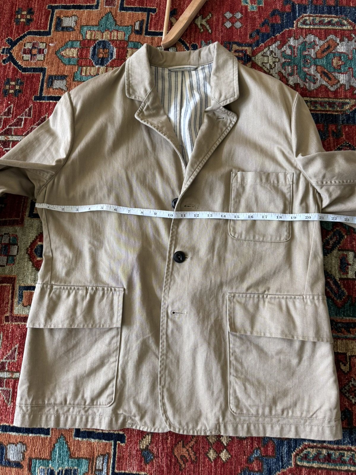 45rpm 45r cotton sport coat Size 38S - 5 Thumbnail
