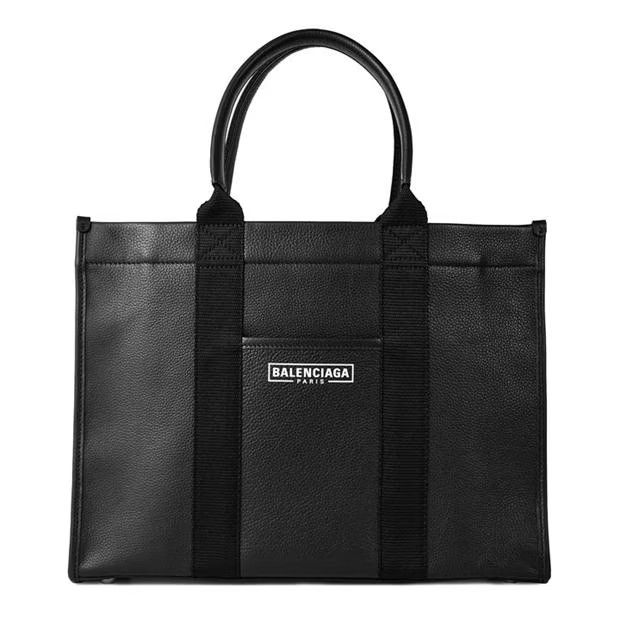 Balenciaga o1g2r1mq0924 Size: OS / Hardware Large Tote Bag in Black Size ONE SIZE - 1 Thumbnail