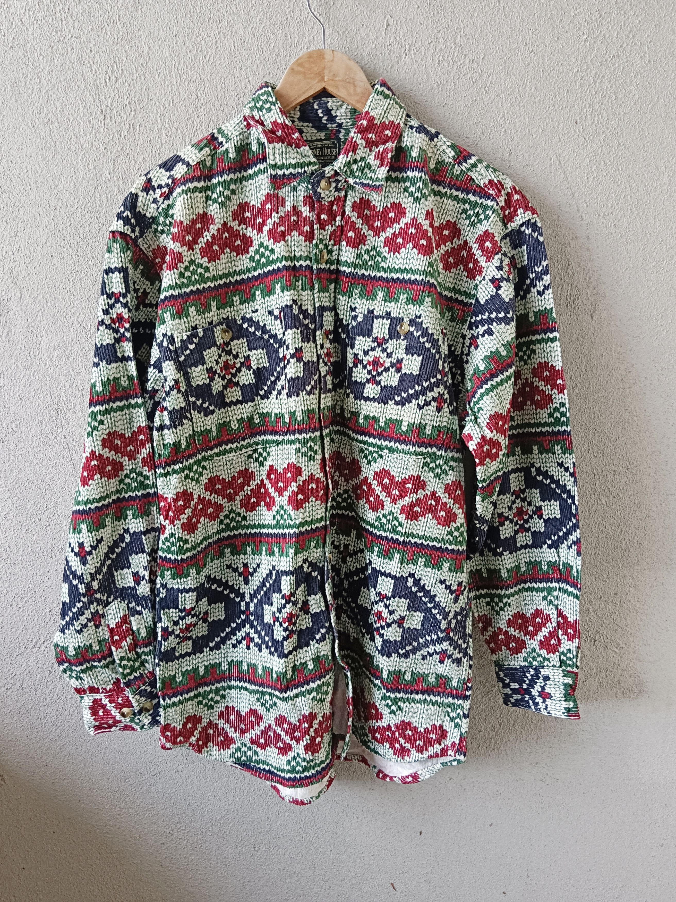 Japanese Brand KEARNEY HOUSE Corduroy Shirt Long Sleeve Size M Size US M / EU 48-50 / 2 - 1 Thumbnail