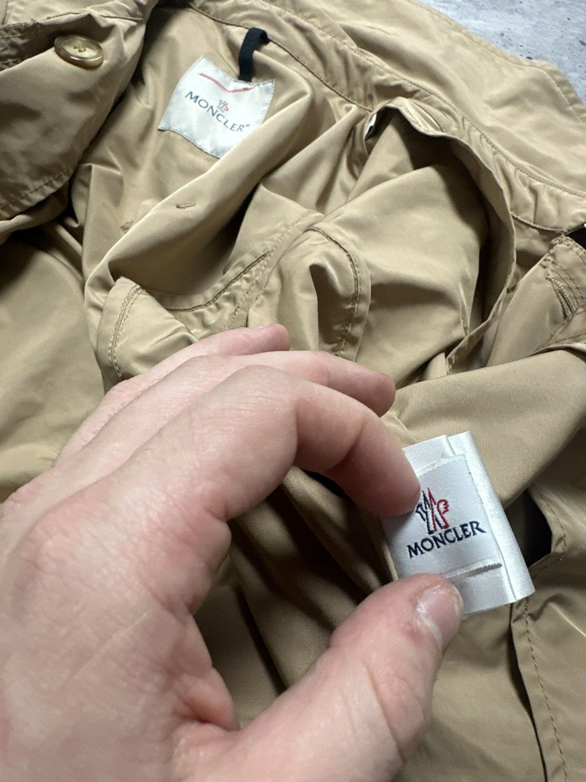 Moncler Moncler Nerine Archive Luxury Jacket Double Breasted Trench Size S / US 4 / IT 40 - 14 Thumbnail