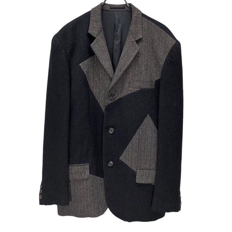 Yohji Yamamoto Yohji Yamamoto Wool paneled jacket 2502-Nextarrow Size US L / EU 52-54 / 3 - 1 Thumbnail