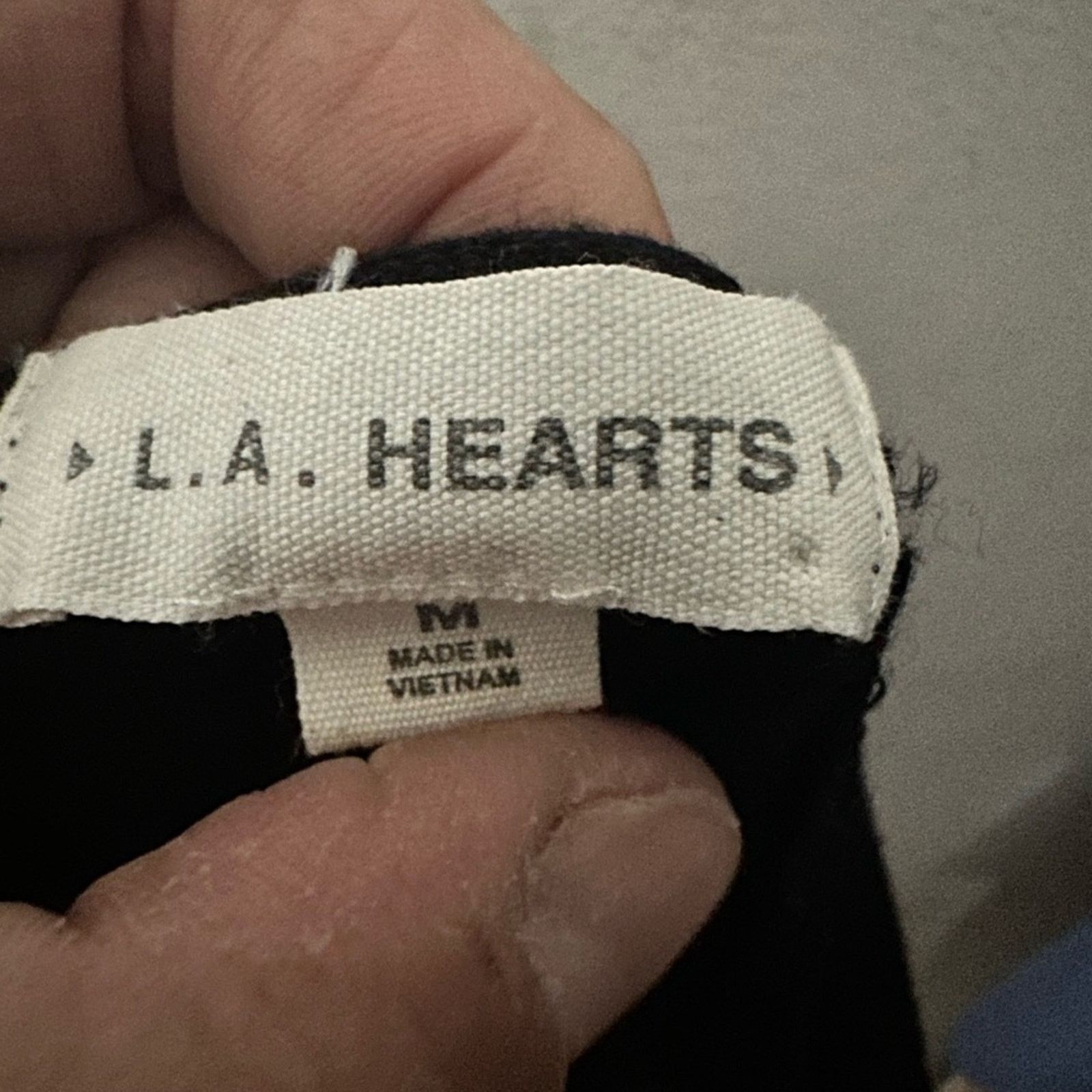 Pacsun LA Hearts Pacsun Black Cotton Corset Bodysuit Size M / US 6-8 / IT 42-44 - 4 Thumbnail