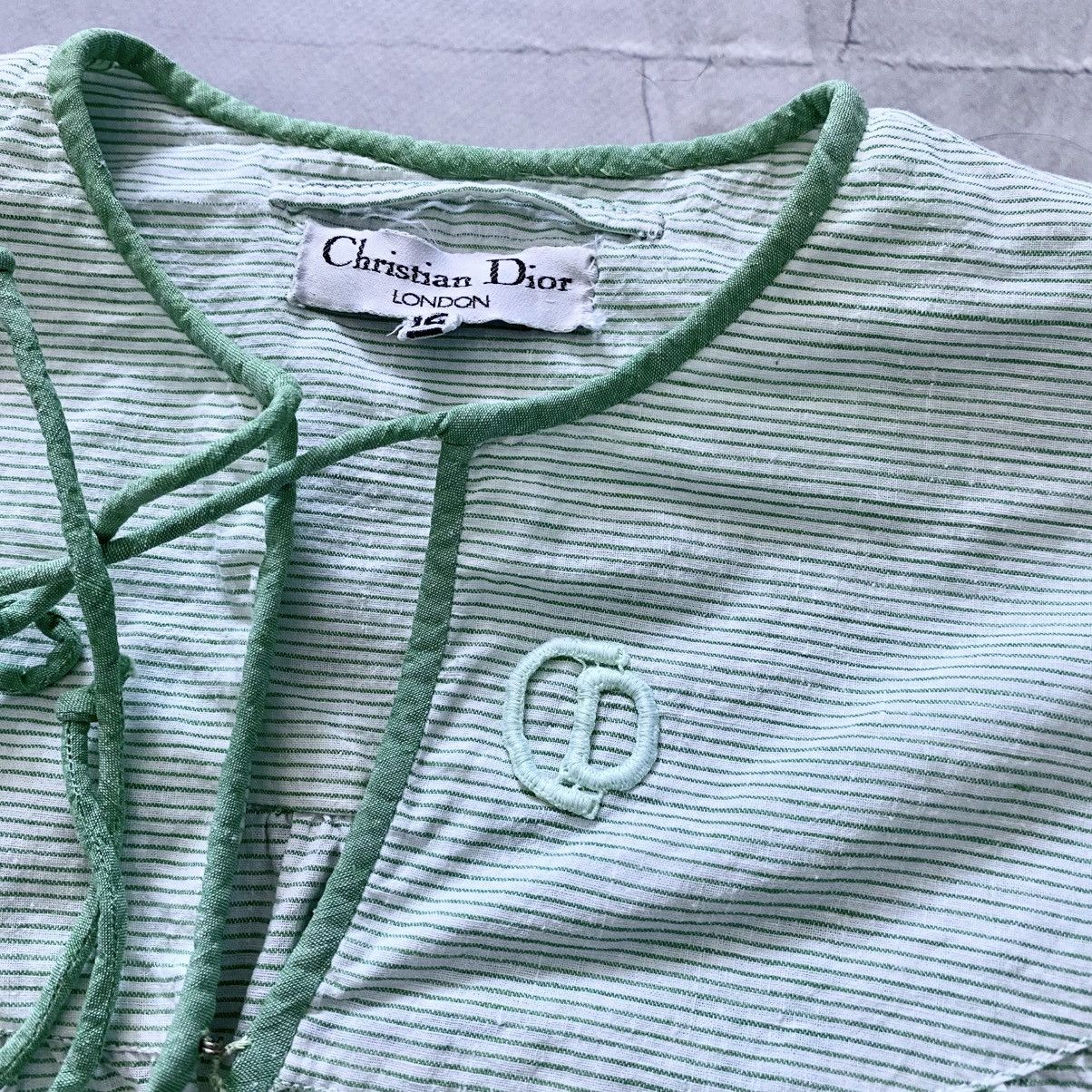 Christian Dior Monsieur Archive Christian Dior London 60s Rare Logo Pocket Suit Size 30" / US 8 / IT 44 - 9 Thumbnail
